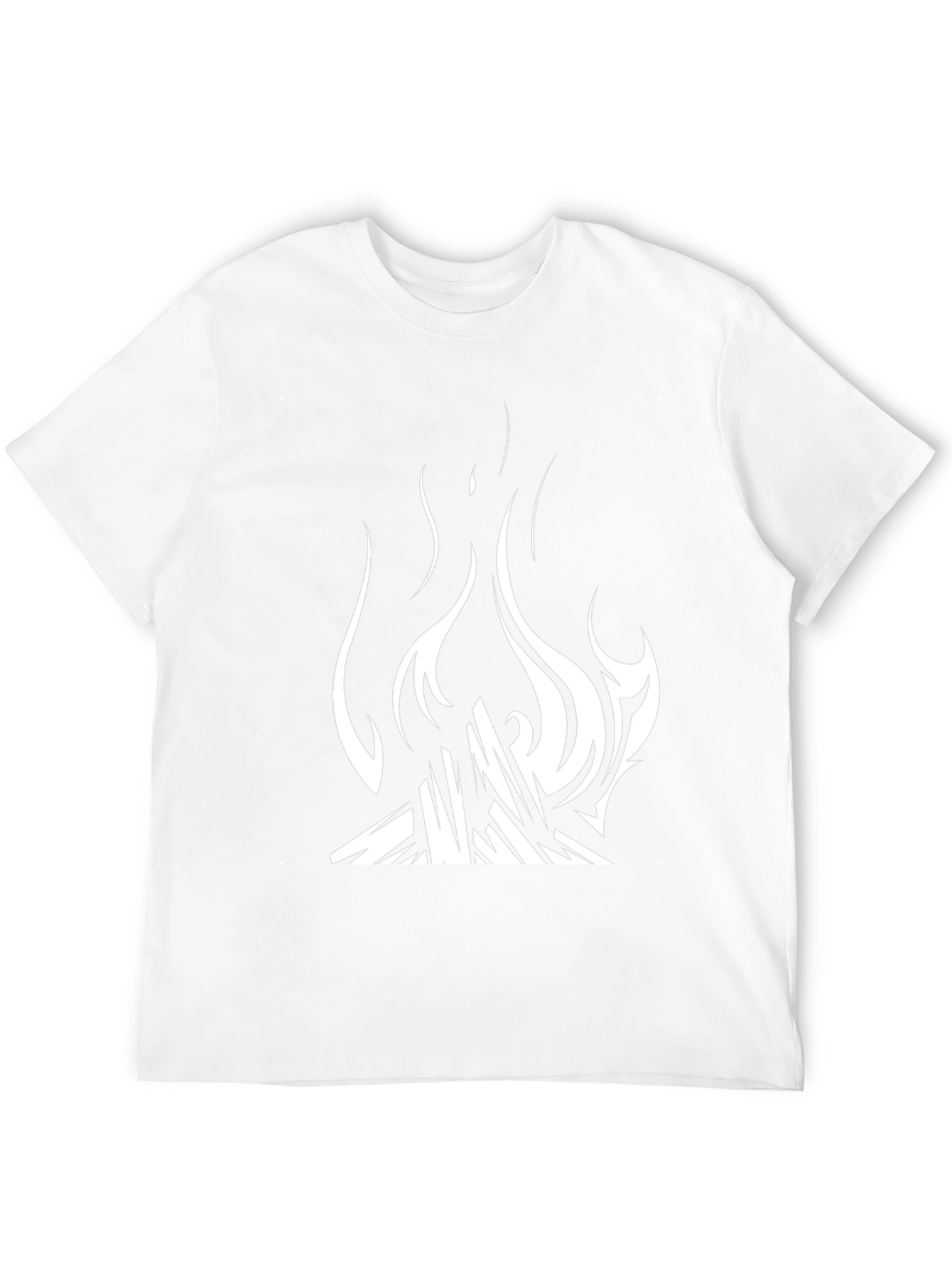 Fire Graphic Black T-Shirt