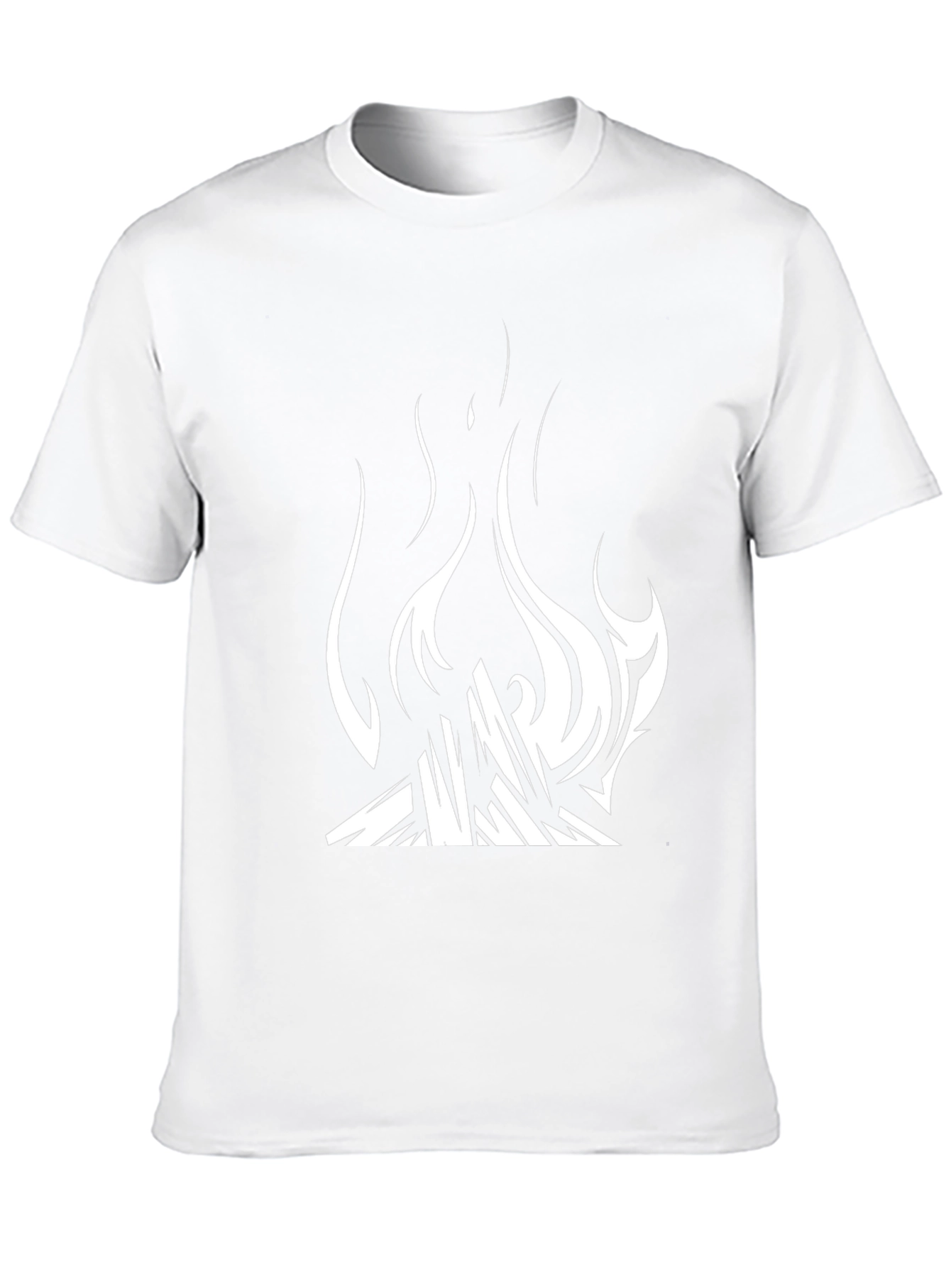 Fire Graphic Black T-Shirt