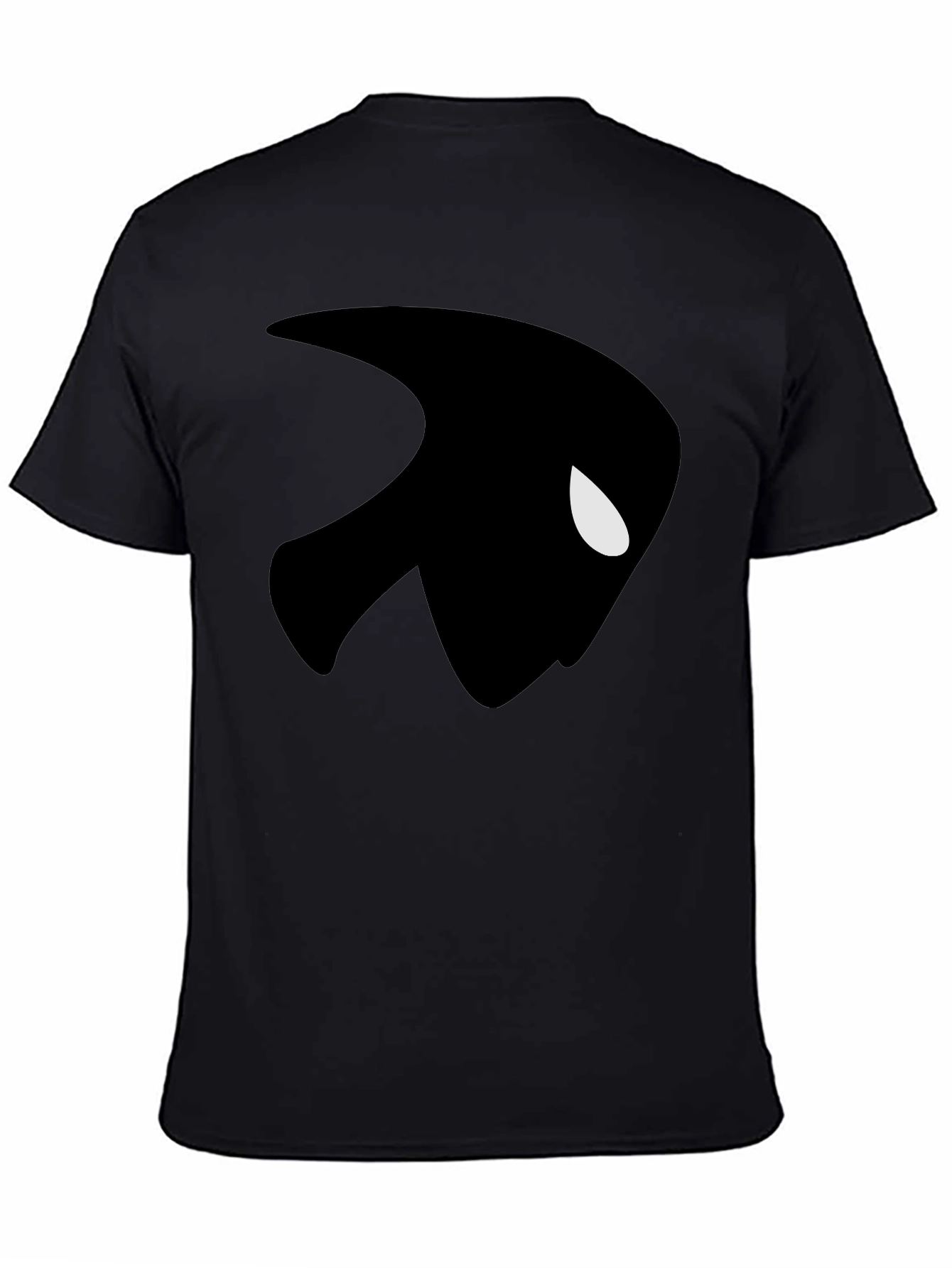 Mystery Man Graphic T-Shirt - Black