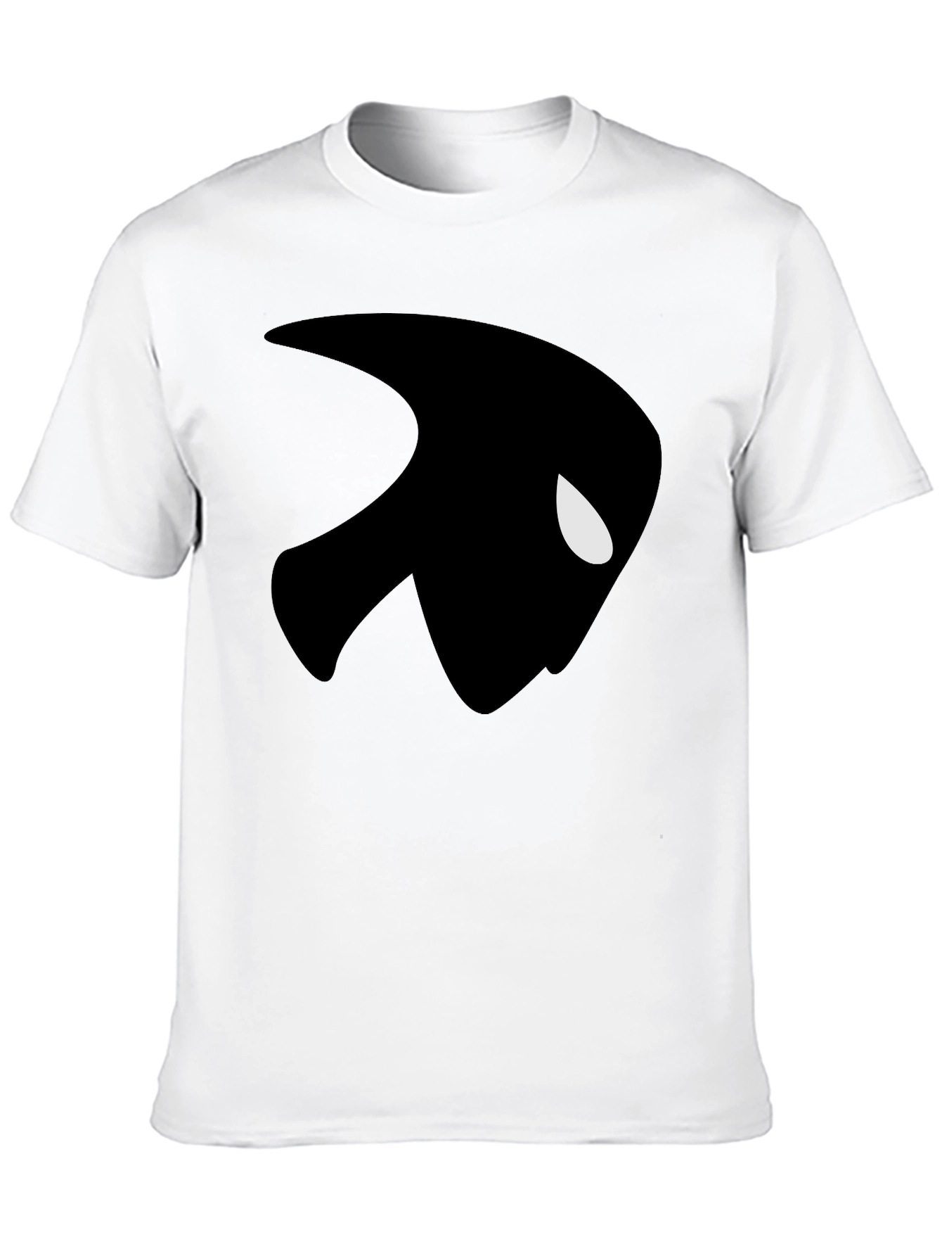 Mystery Man Graphic T-Shirt - Black