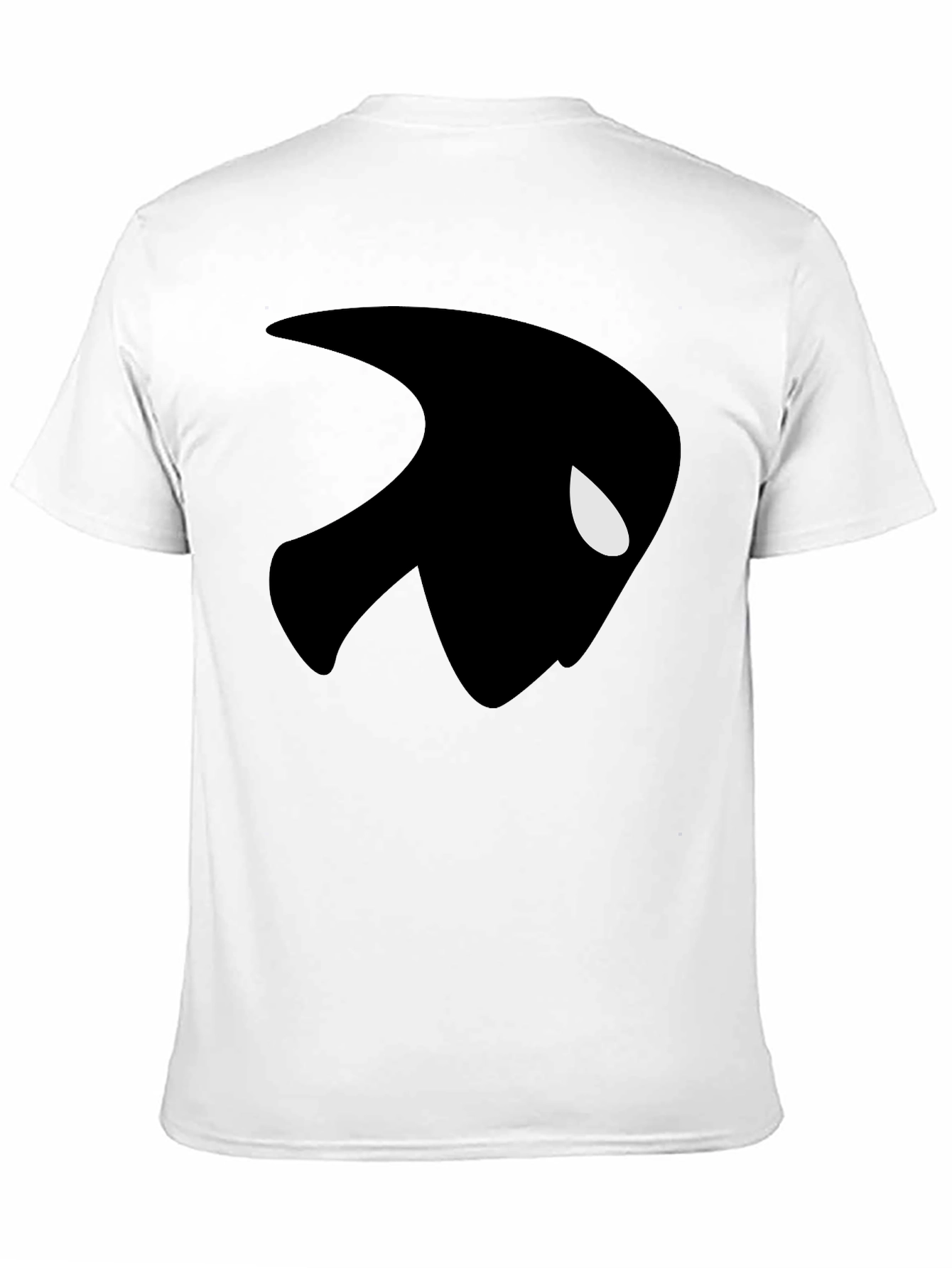 Mystery Man Graphic T-Shirt - Black