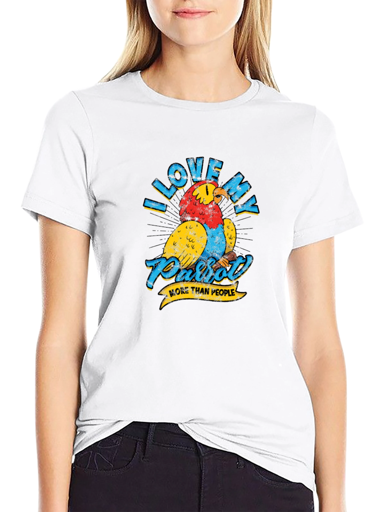 I Love My Parrot T-Shirt