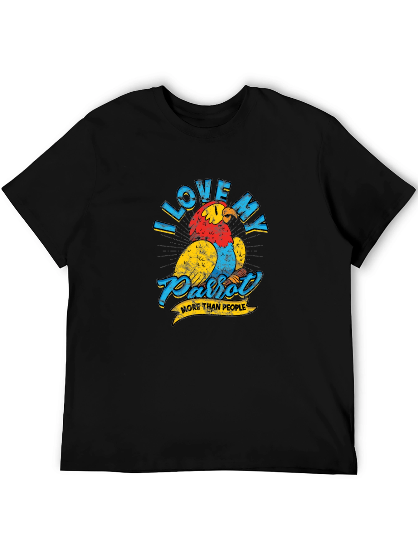 I Love My Parrot T-Shirt