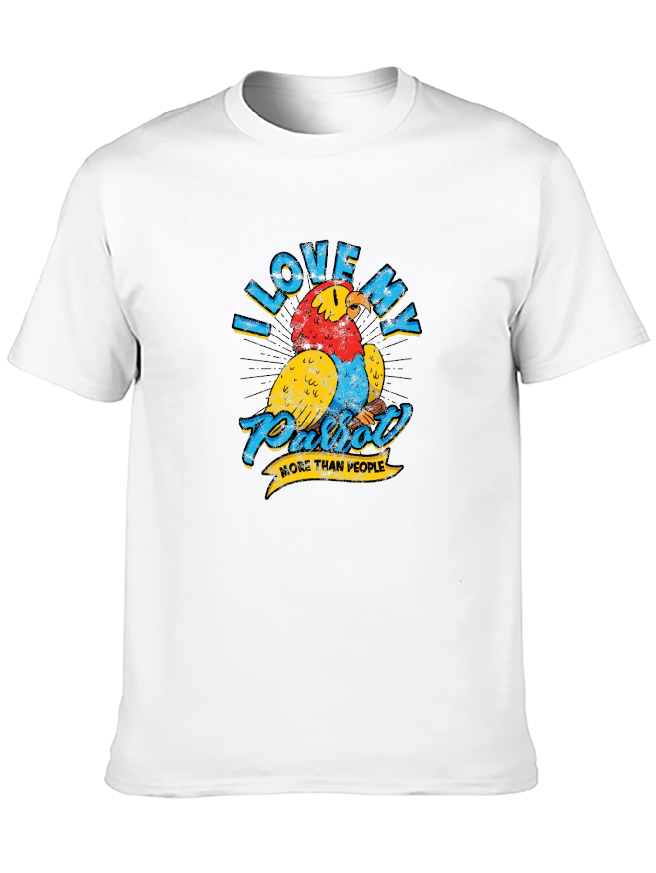 I Love My Parrot T-Shirt
