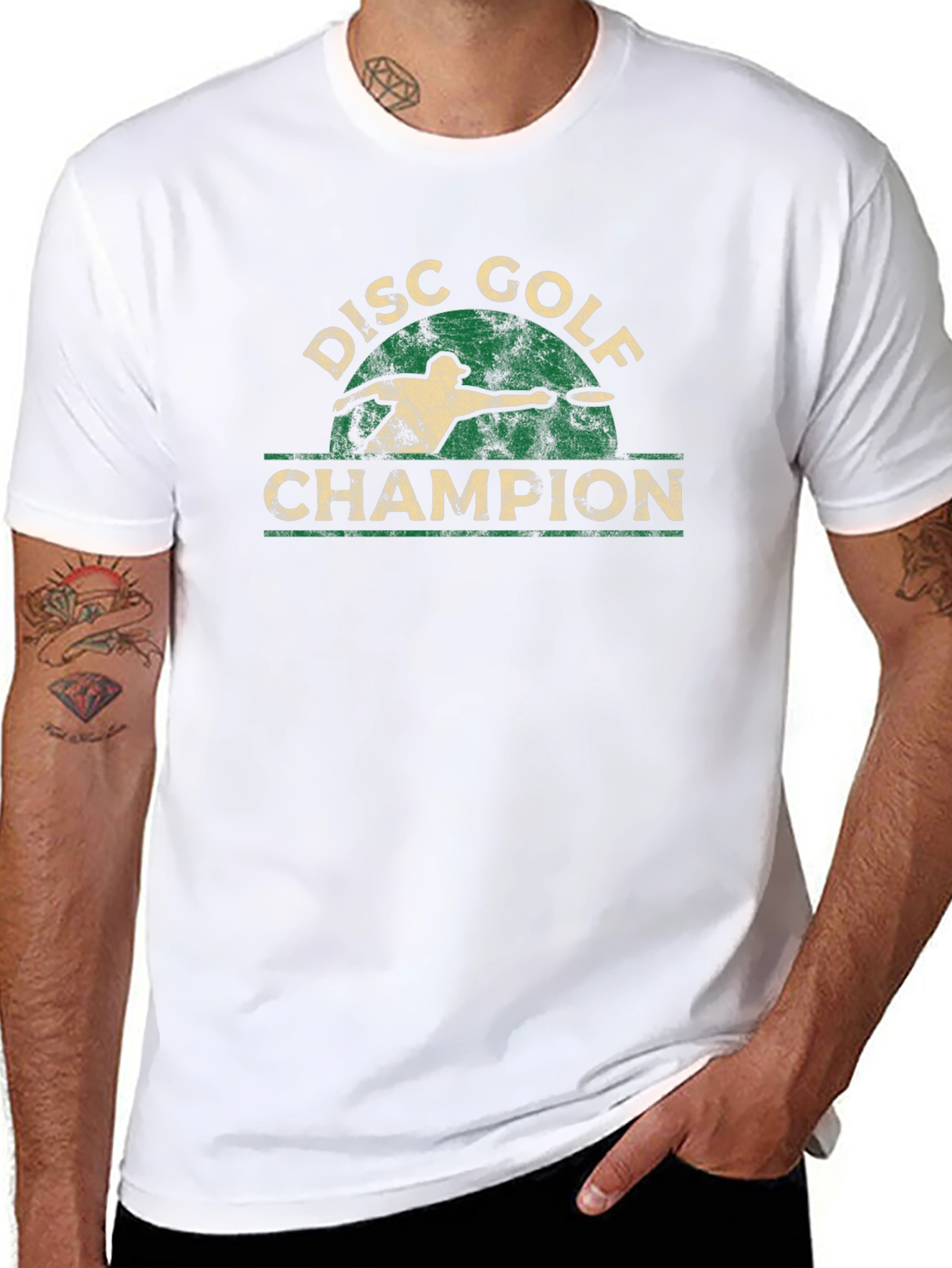 Disc Golf Champion Graphic Tee