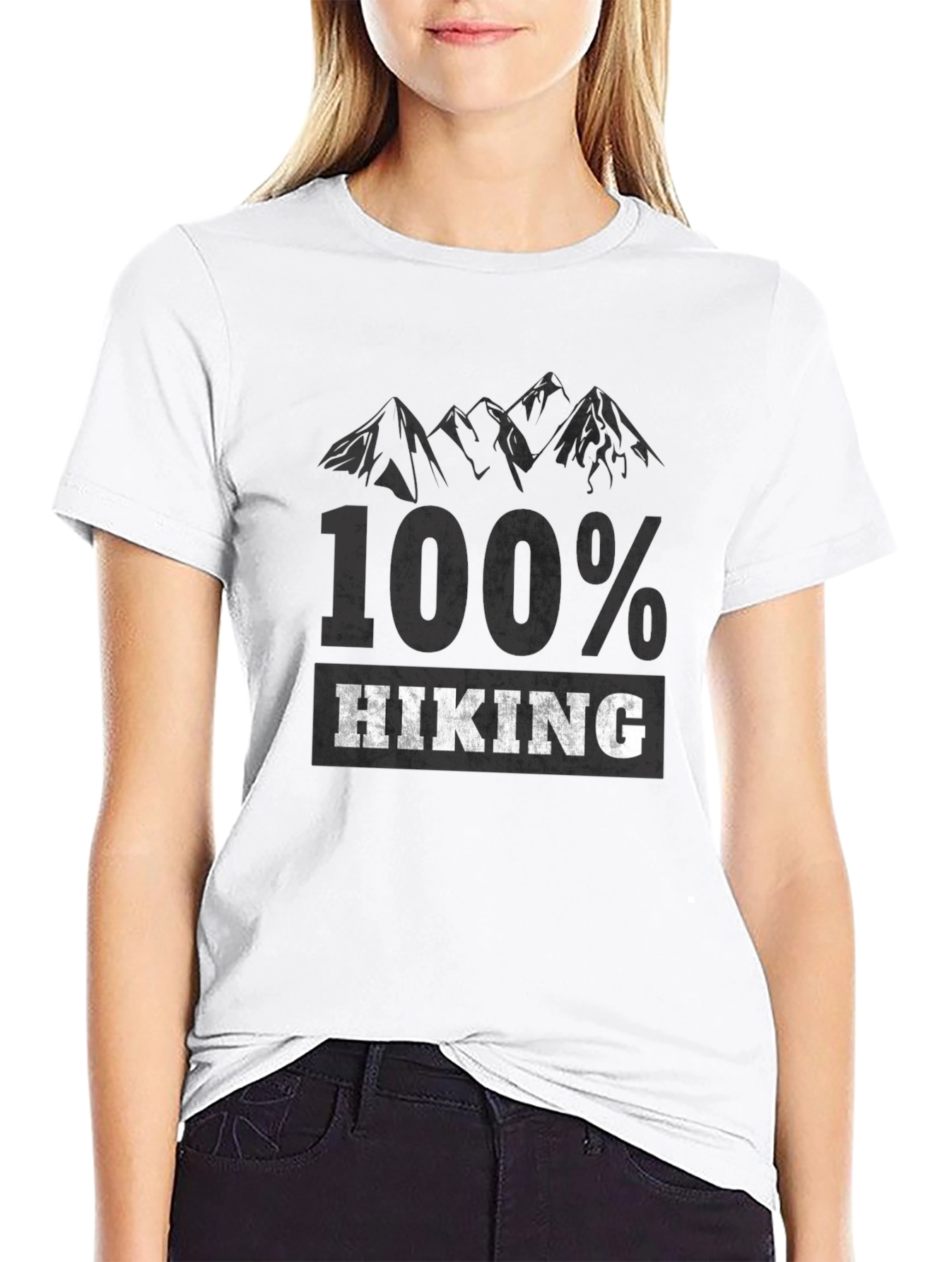 100% Hiking Graphic T-Shirt - Outdoor Adventure
