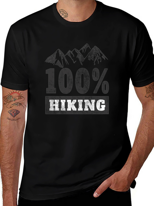 100% Hiking Graphic T-Shirt - Outdoor Adventure