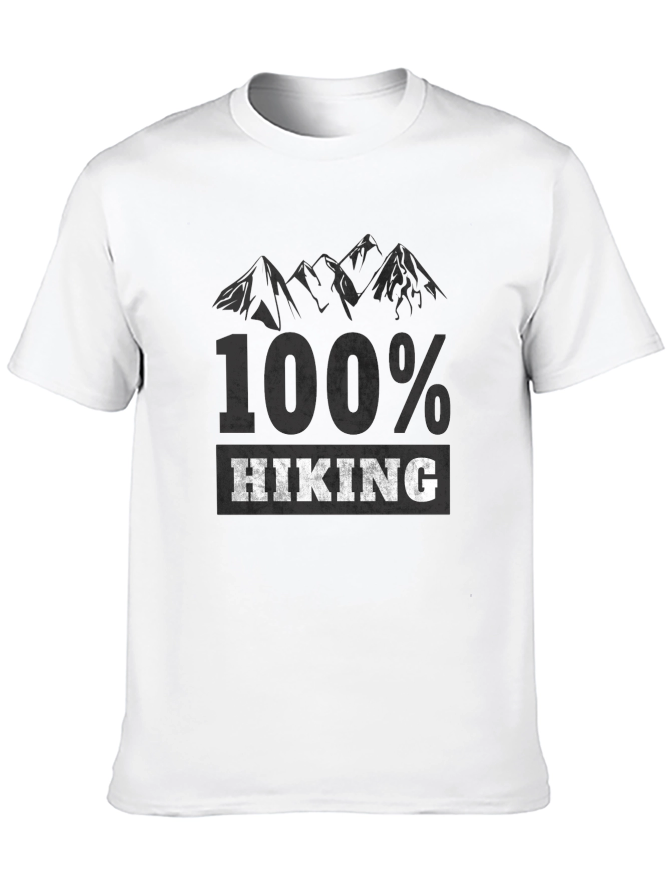 100% Hiking Graphic T-Shirt - Outdoor Adventure