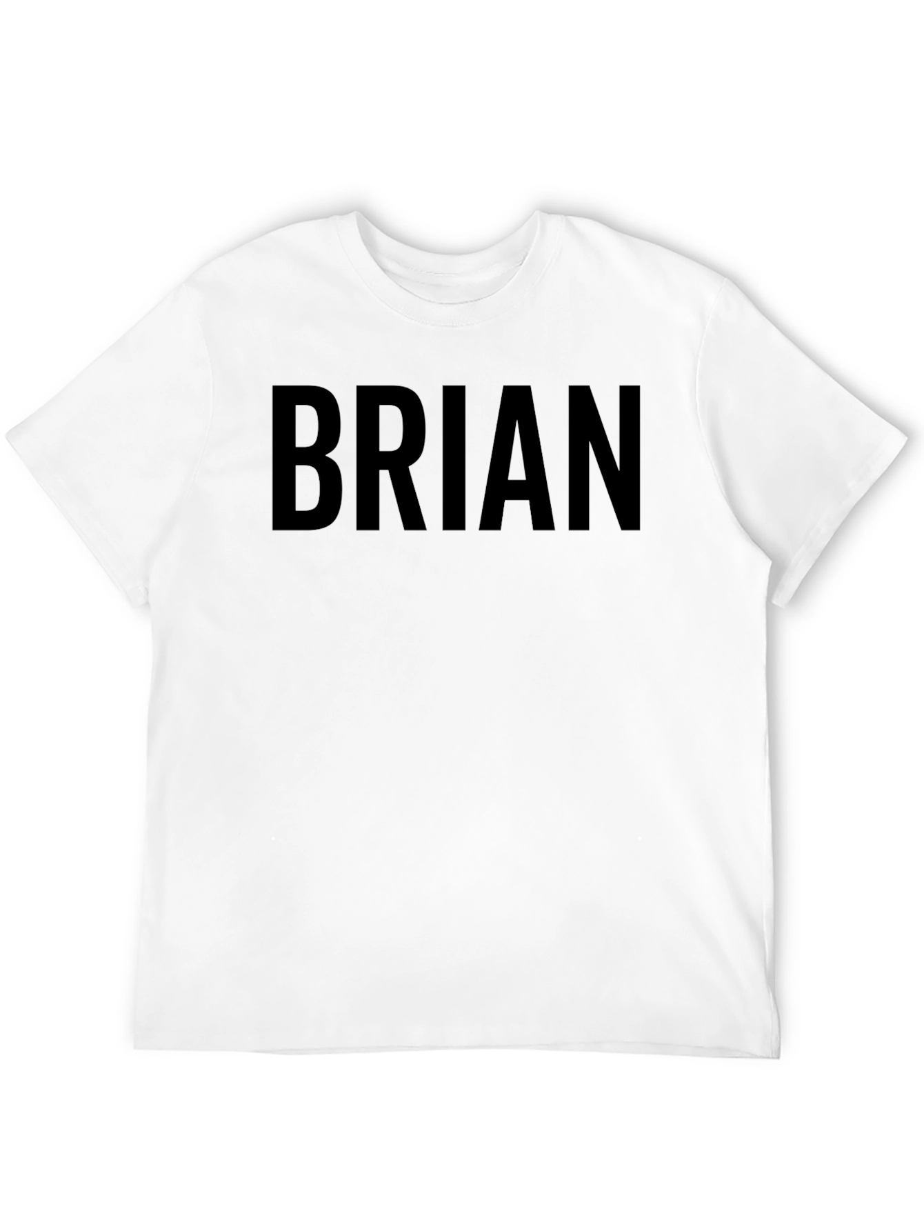 Brian Graphic Tee - Classic Black T-Shirt