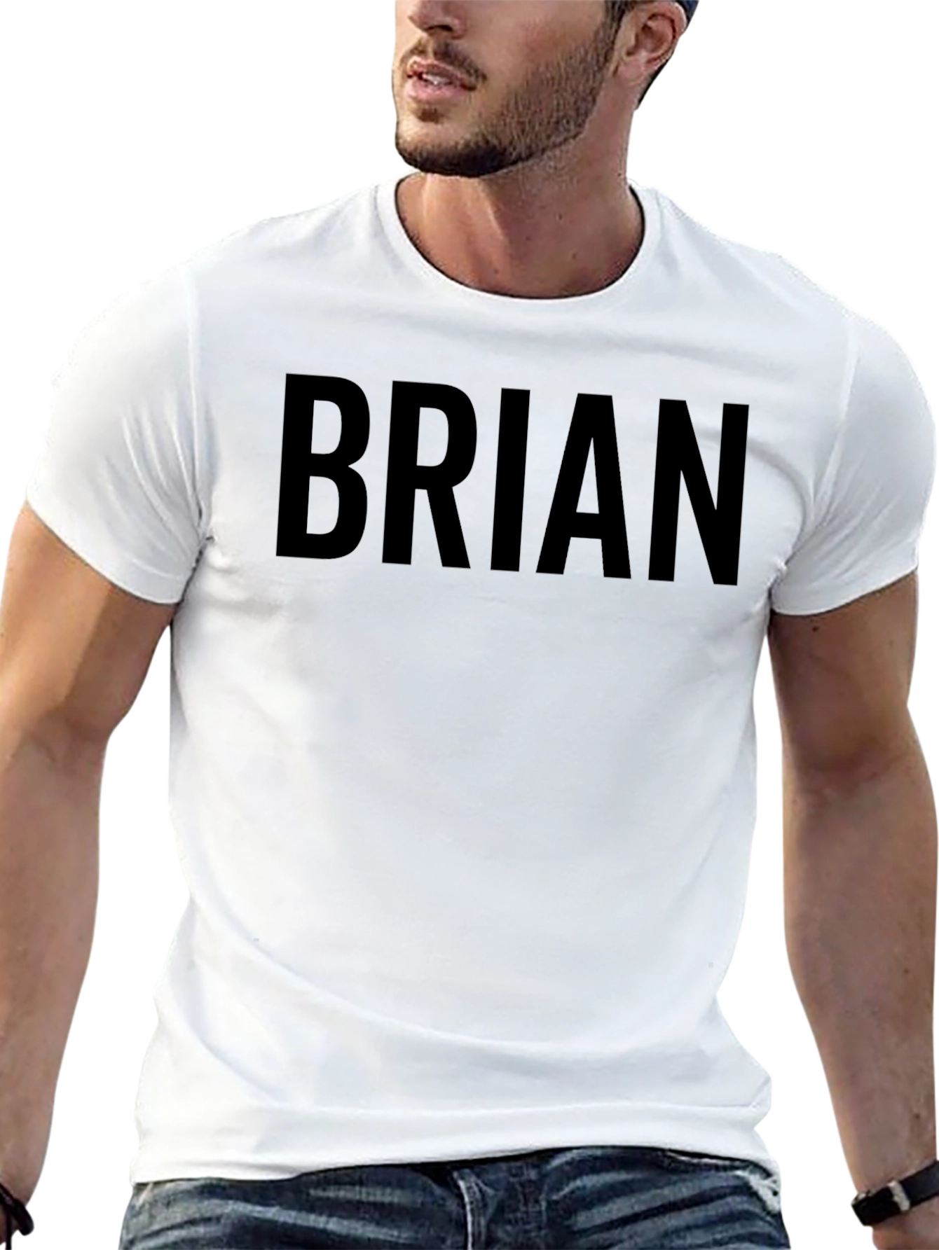 Brian Graphic Tee - Classic Black T-Shirt
