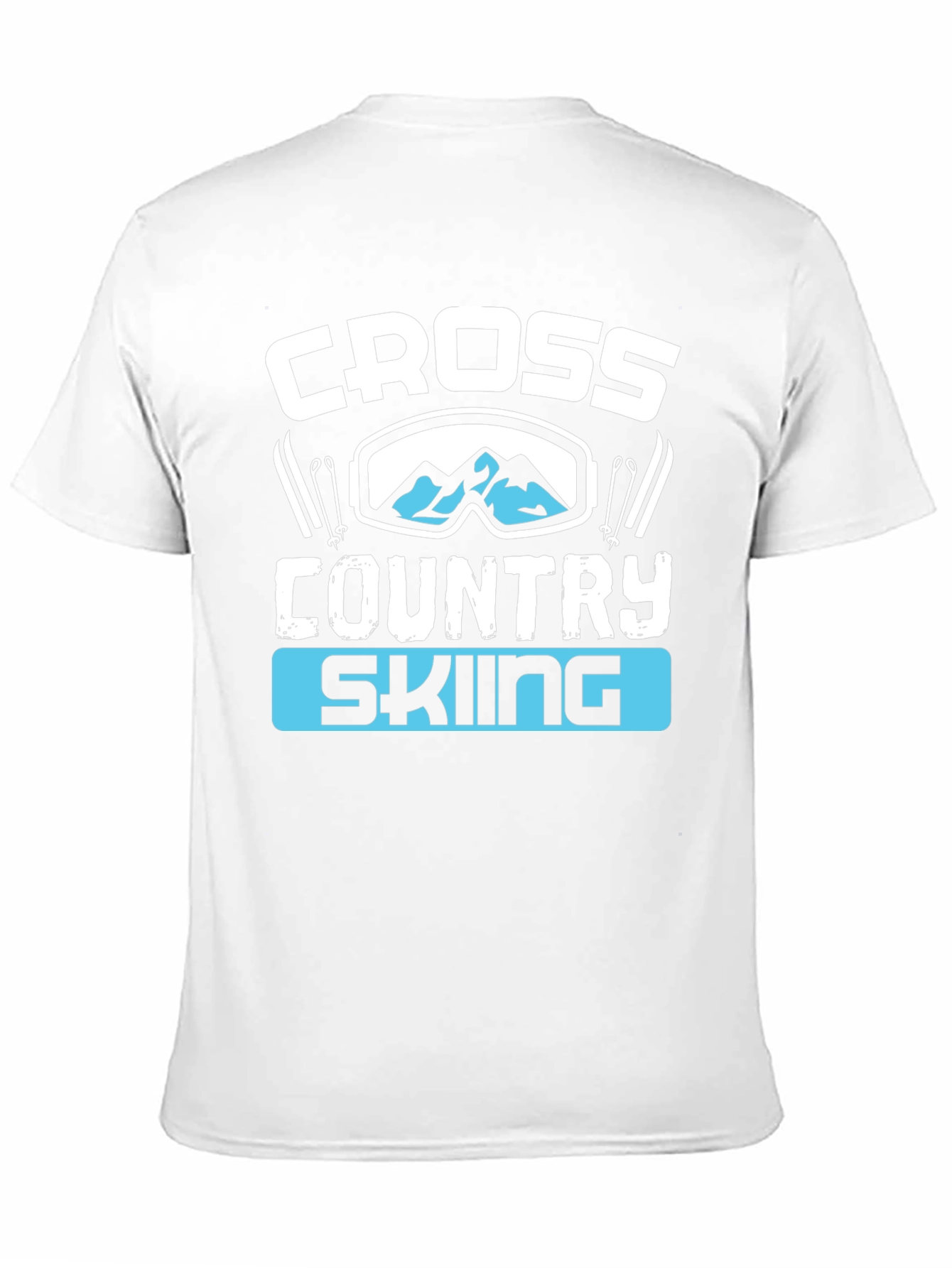 Cross Country Skiing Graphic T-Shirt