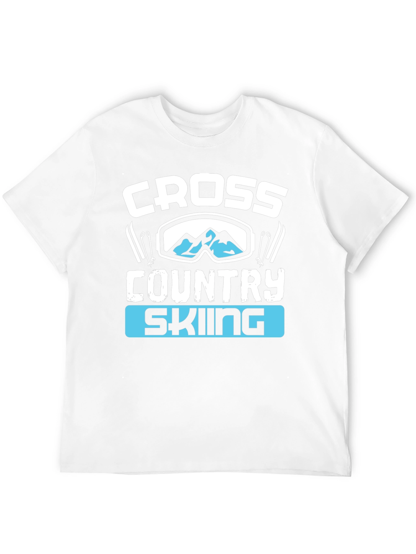 Cross Country Skiing Graphic T-Shirt
