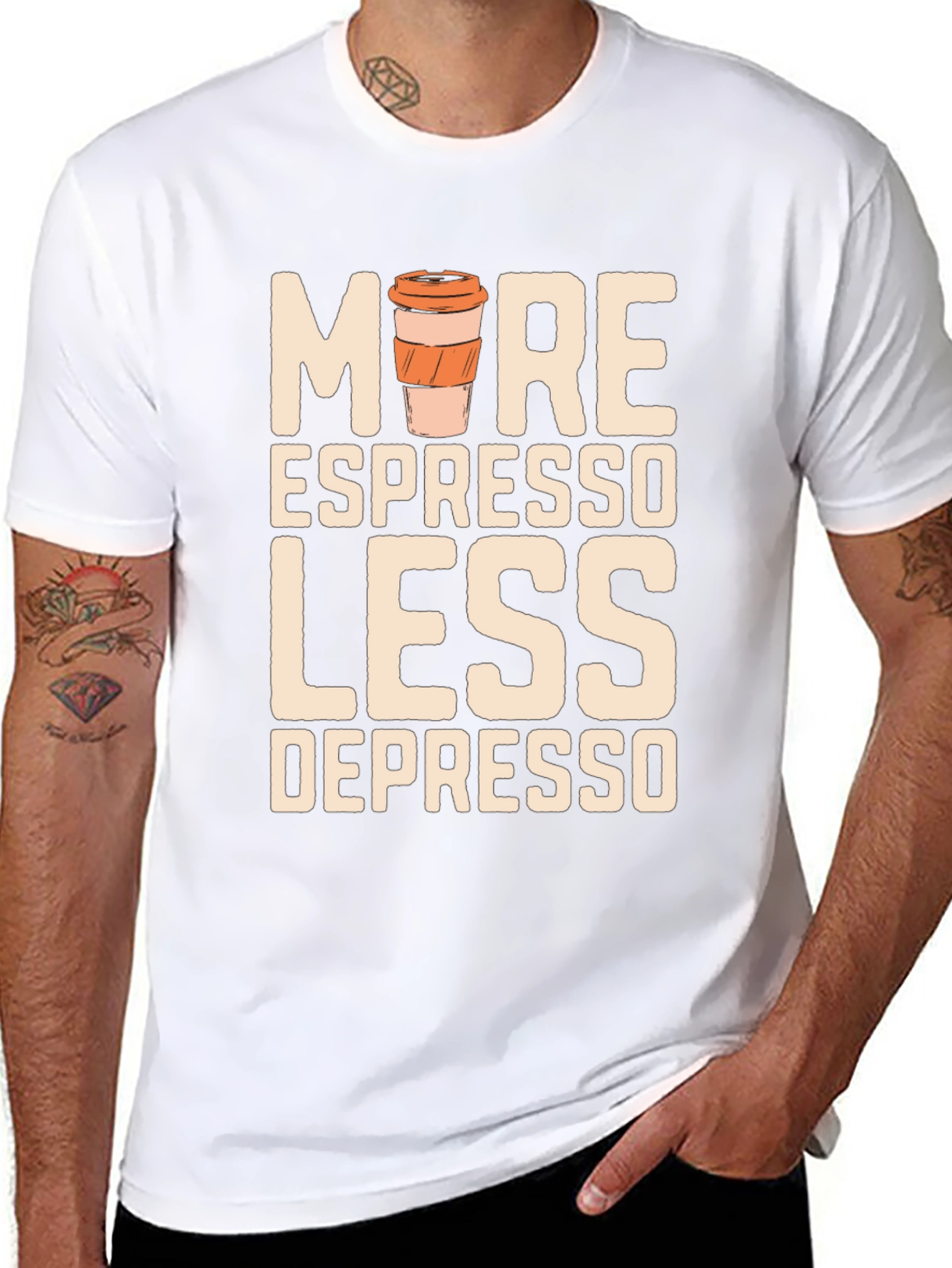 More Espresso Less Depresso T-Shirt
