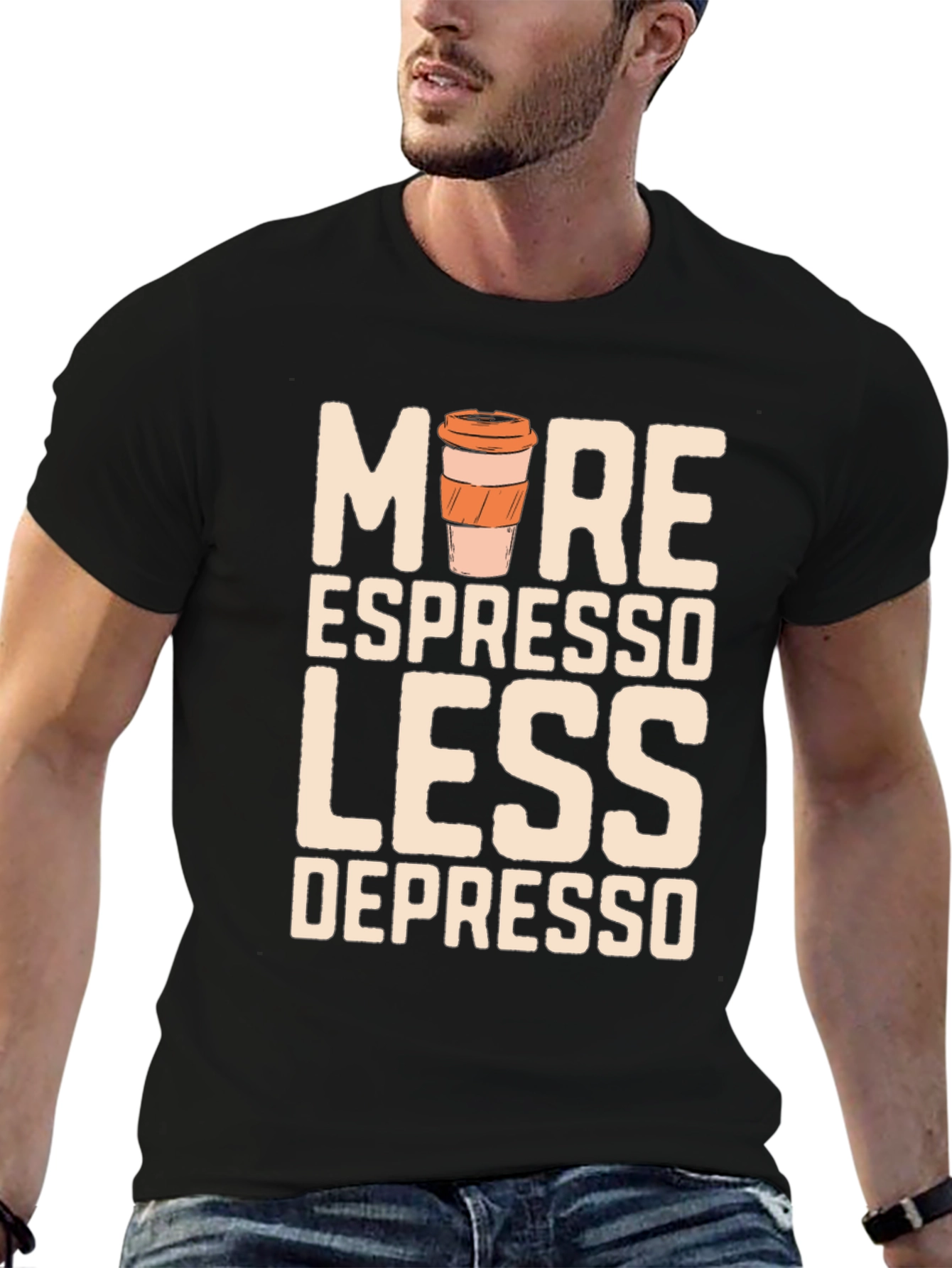 More Espresso Less Depresso T-Shirt
