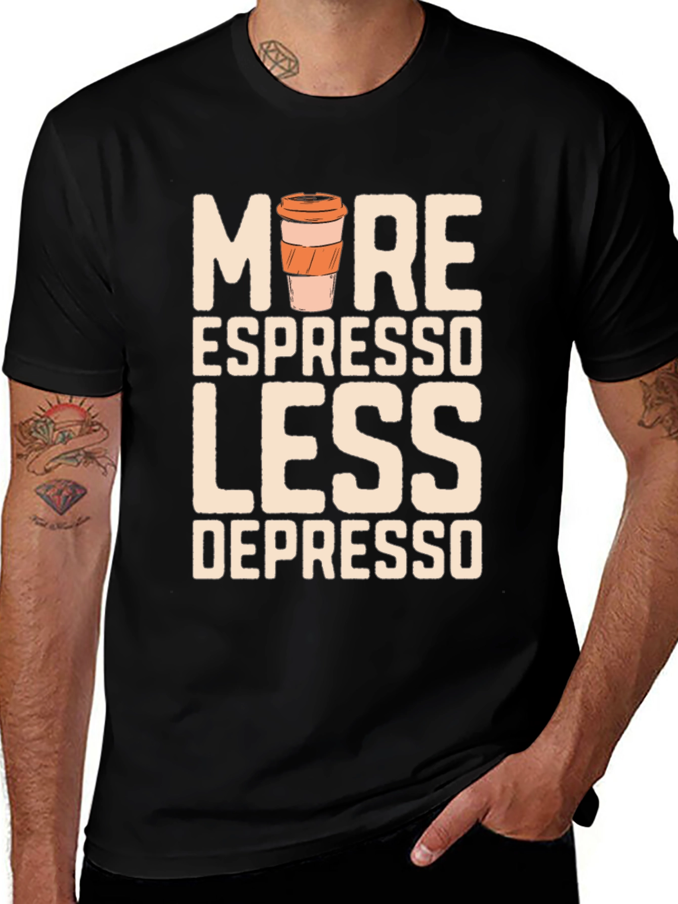 More Espresso Less Depresso T-Shirt