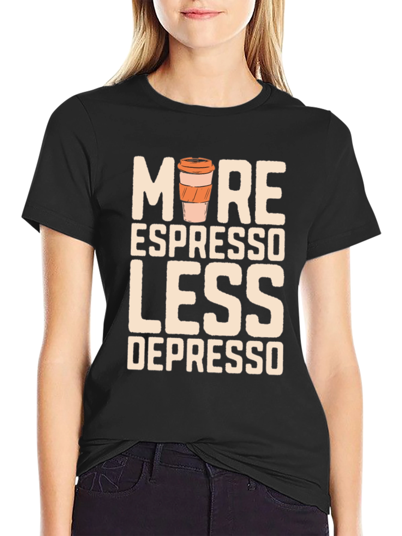 More Espresso Less Depresso T-Shirt