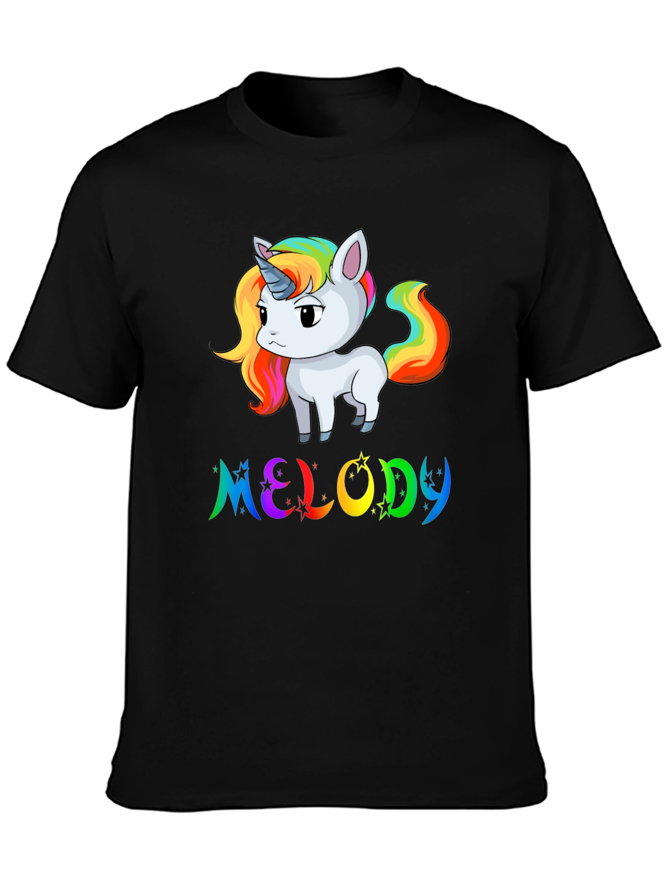 Rainbow Unicorn Melody T-Shirt