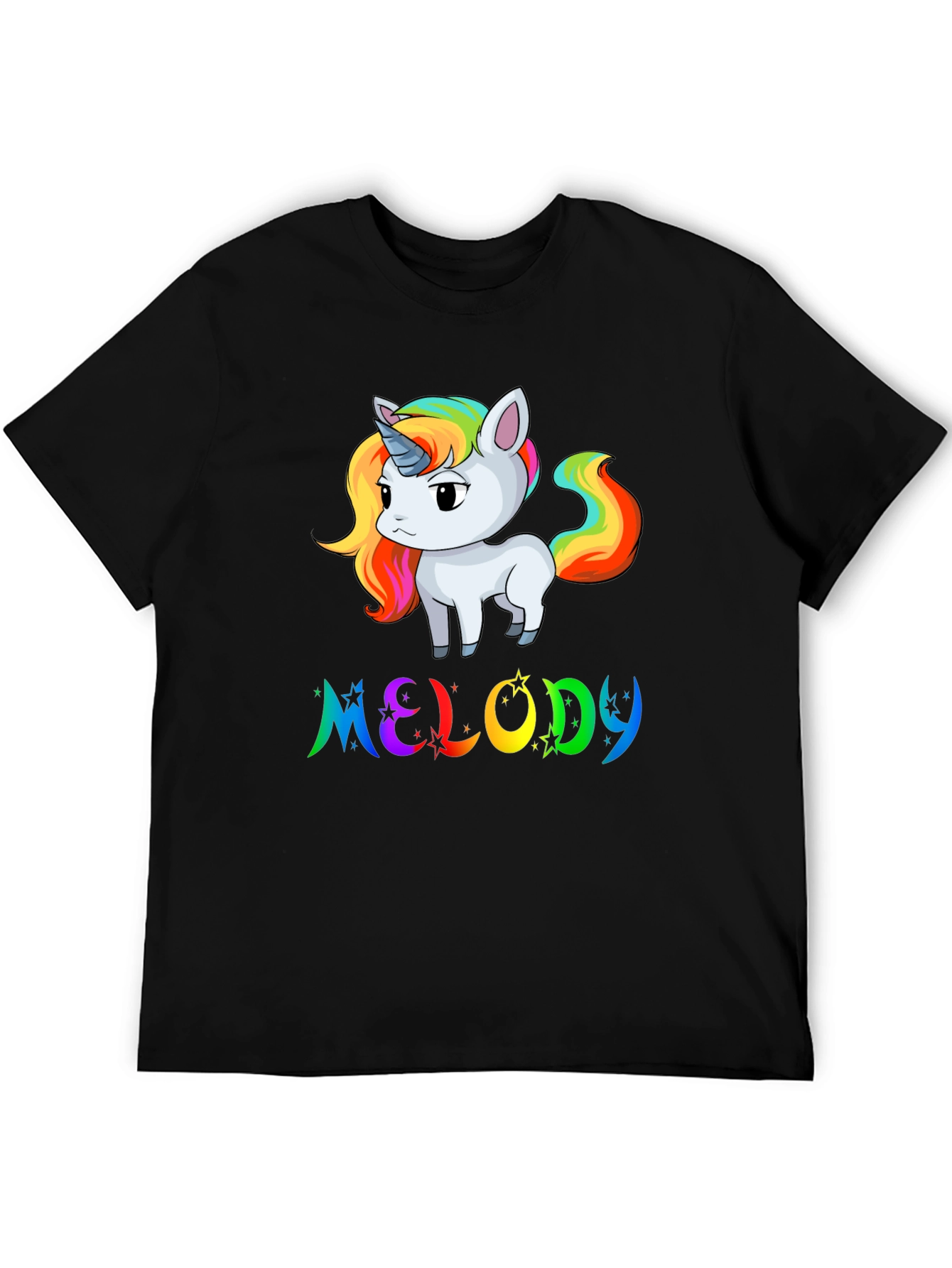 Rainbow Unicorn Melody T-Shirt