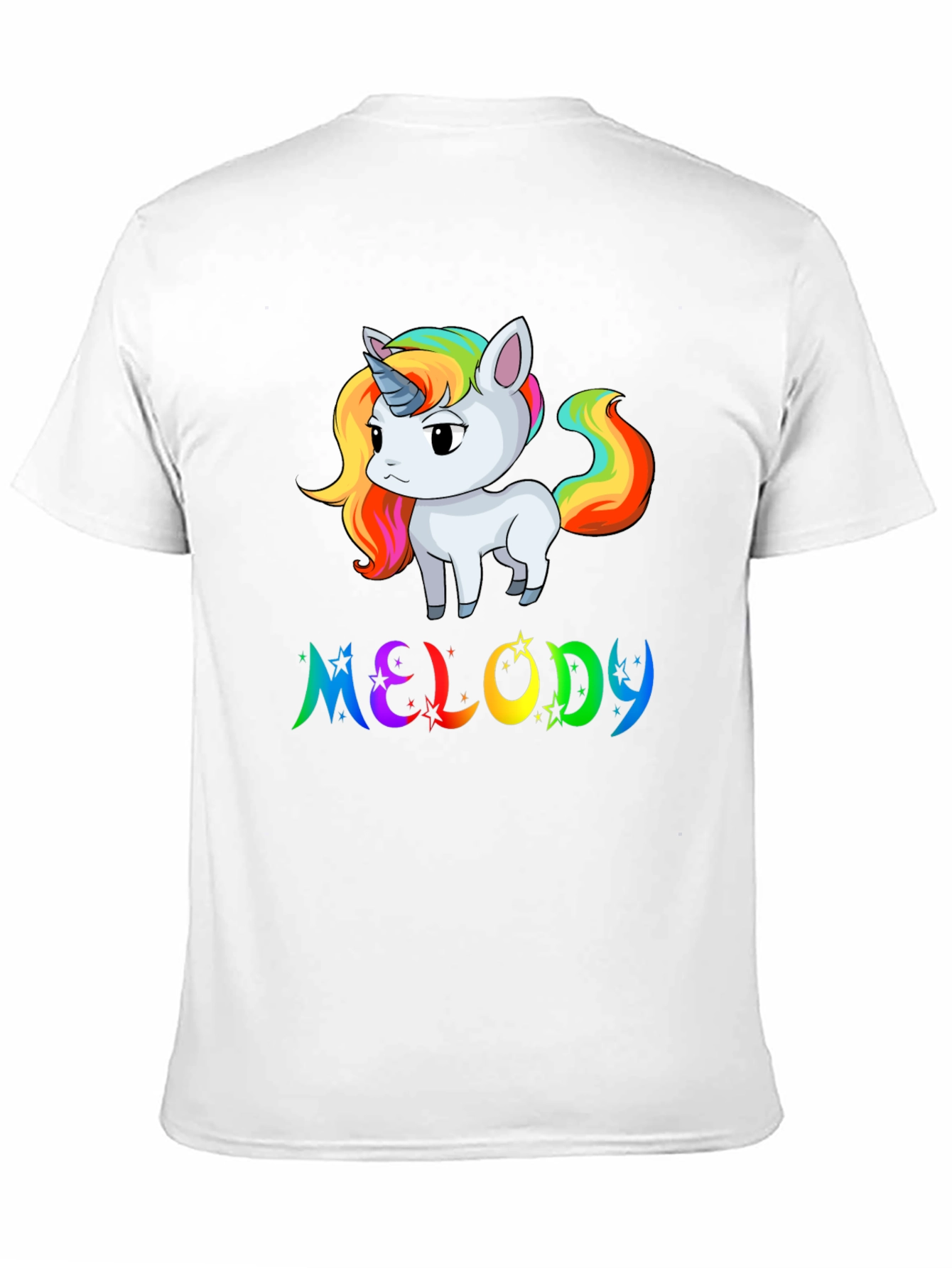 Rainbow Unicorn Melody T-Shirt