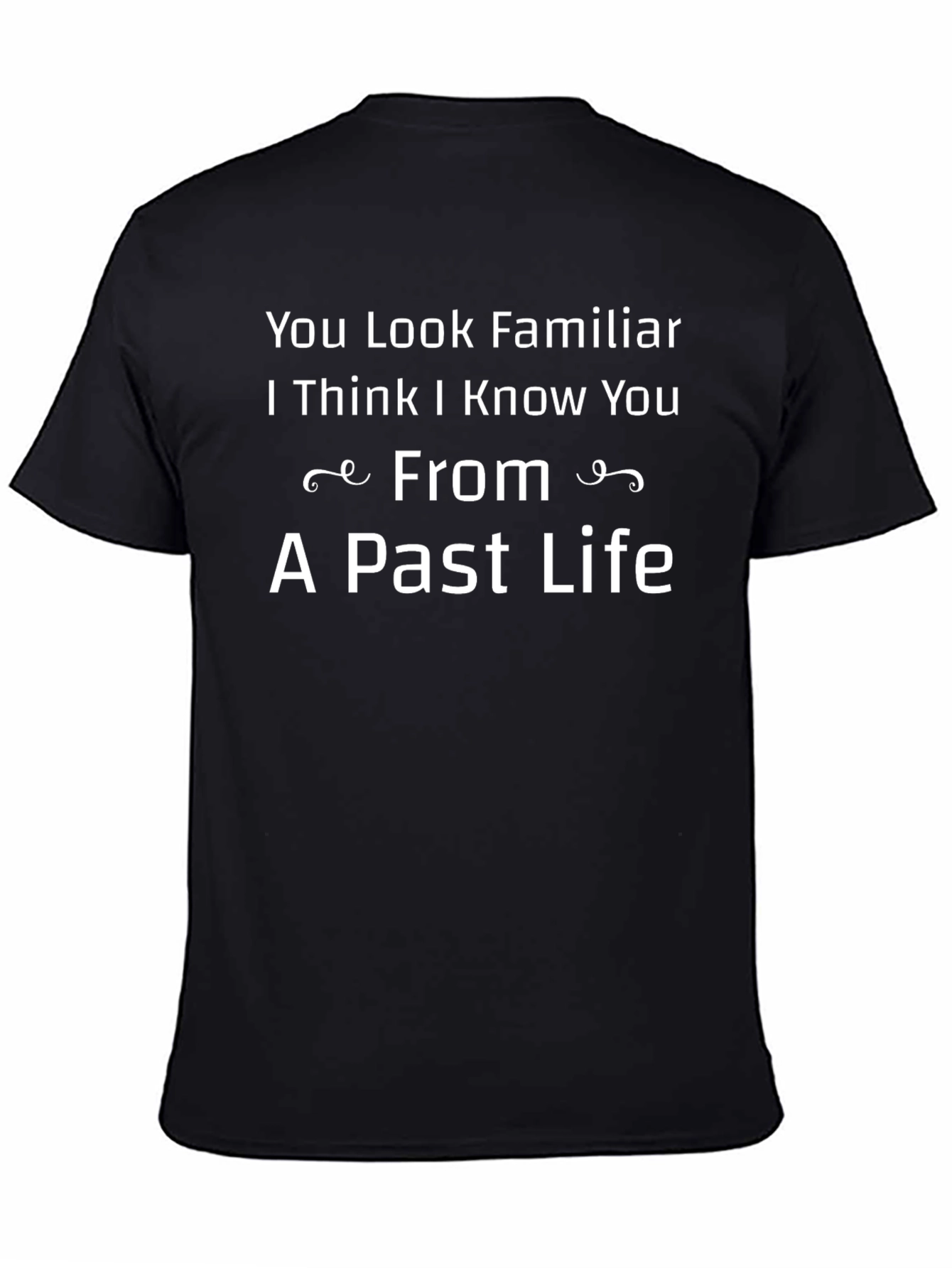 Past Life Familiar Tee - Funny Graphic T-Shirt