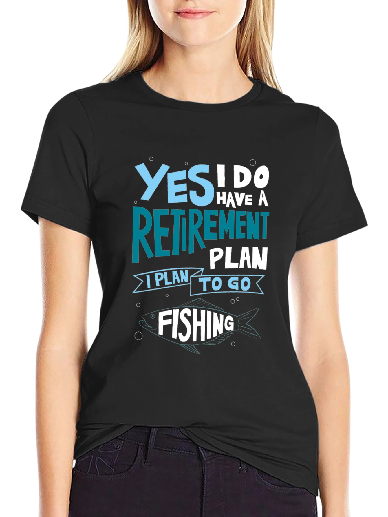 Retirement Plan Fishing T-Shirt
