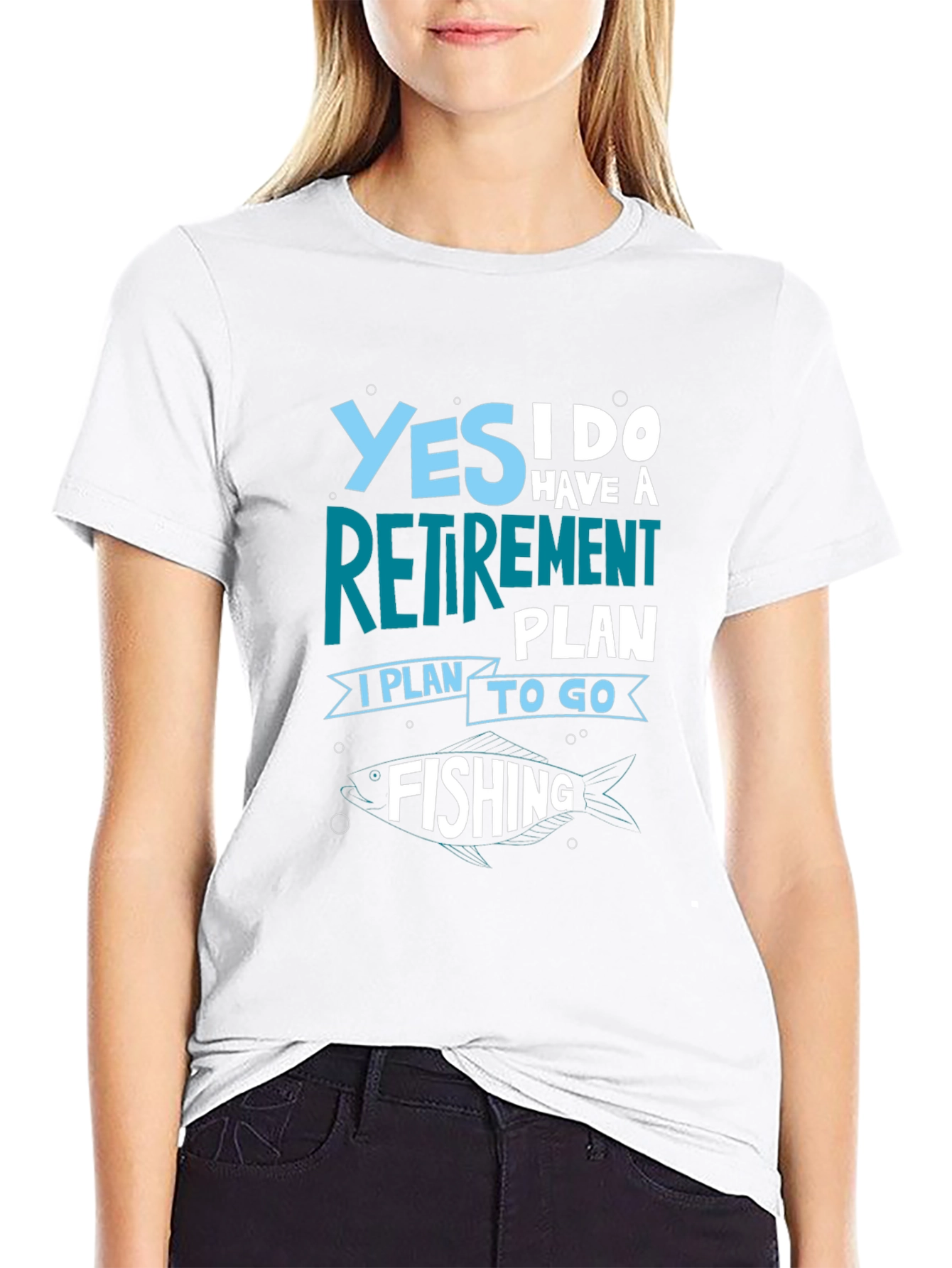 Retirement Plan Fishing T-Shirt