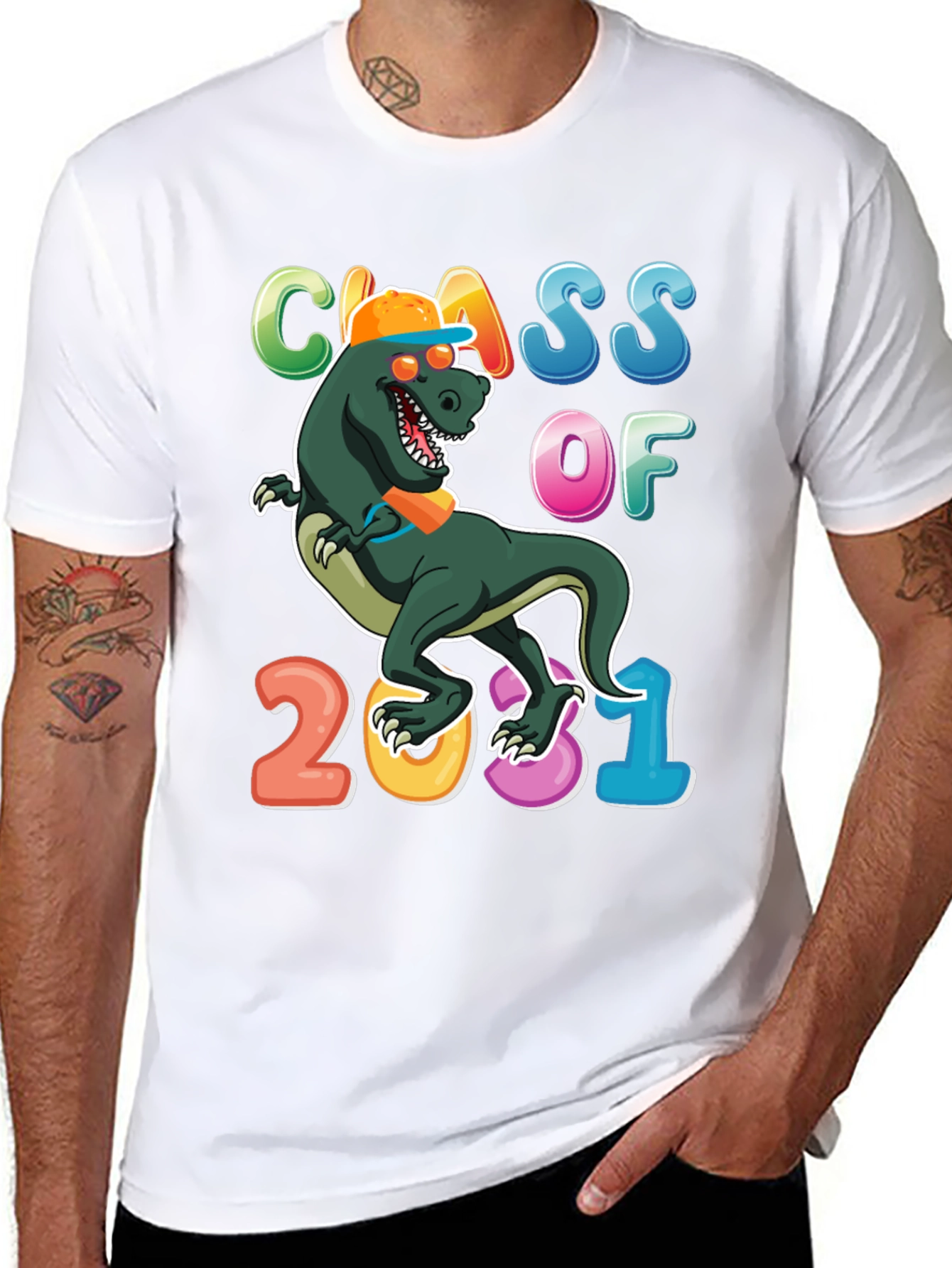Class of 2031 Dinosaur T-Shirt