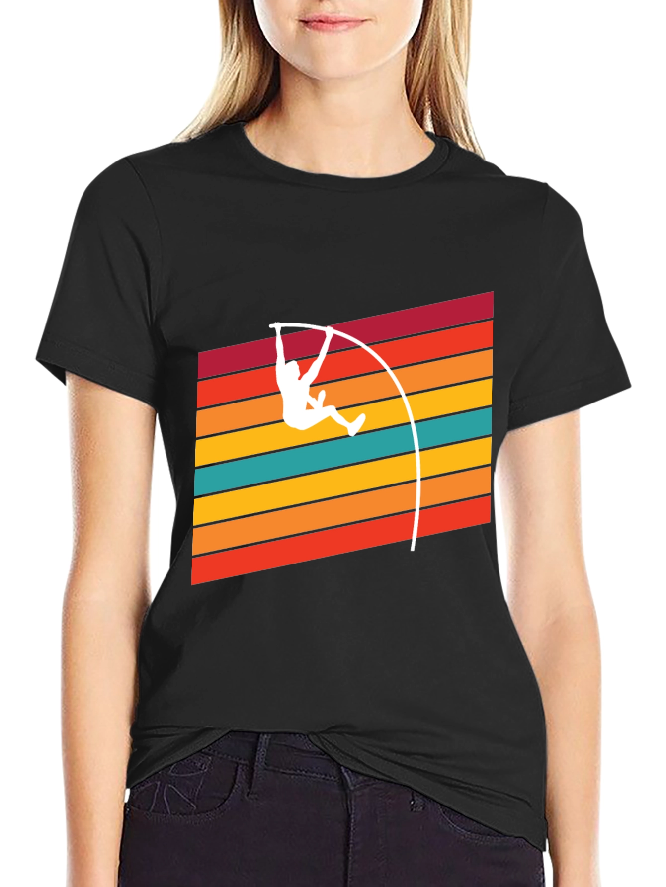 Retro Pole Vault T-Shirt
