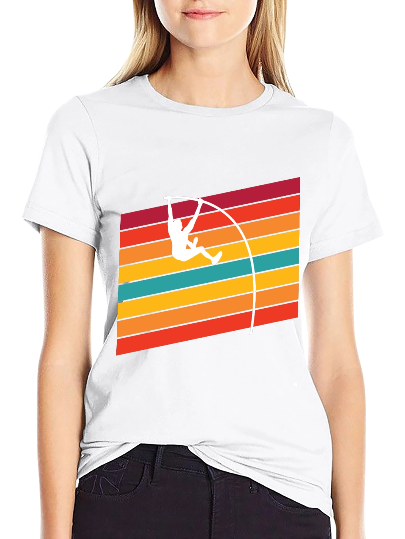 Retro Pole Vault T-Shirt