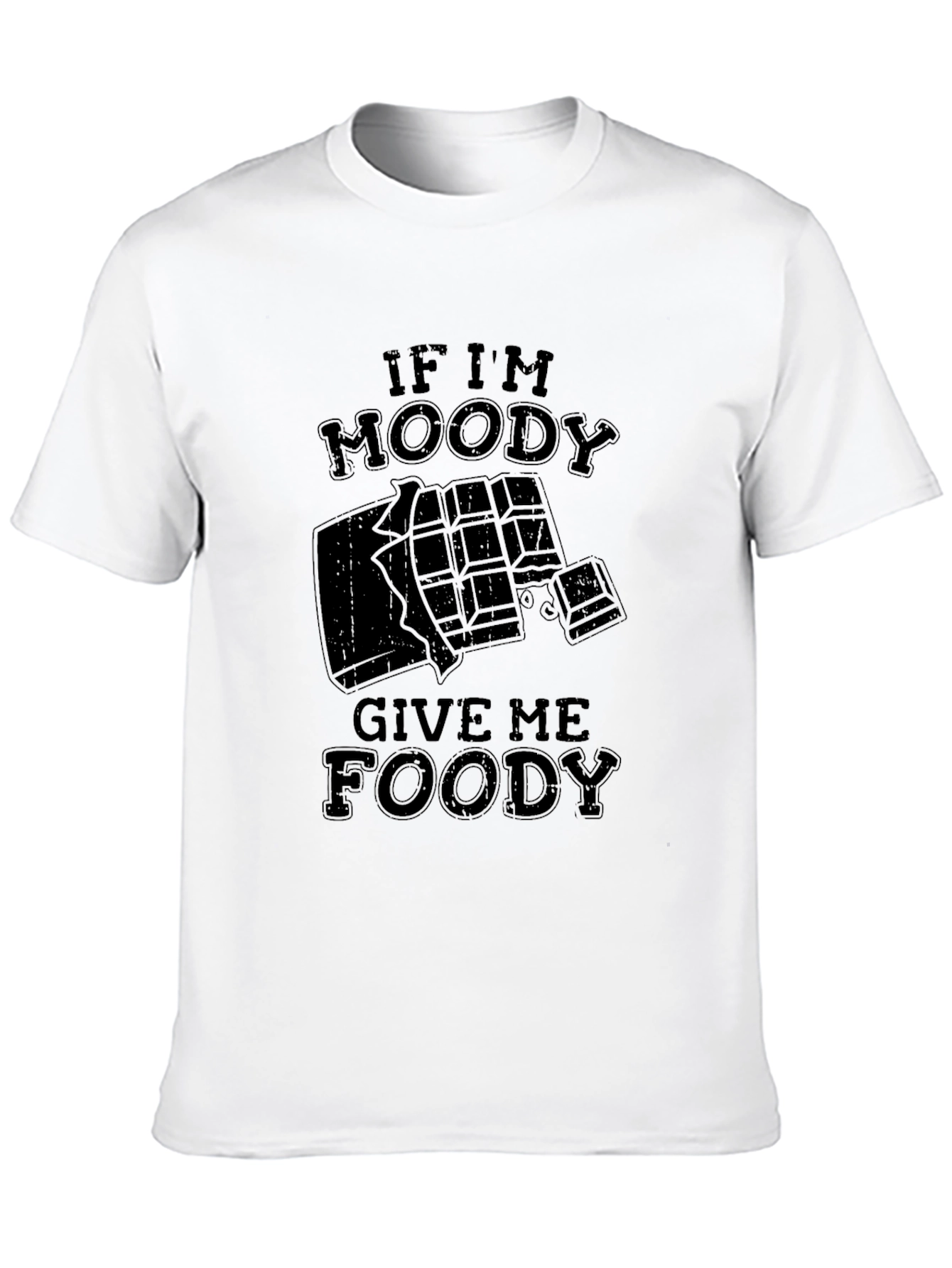 Moody Foody Black T-Shirt
