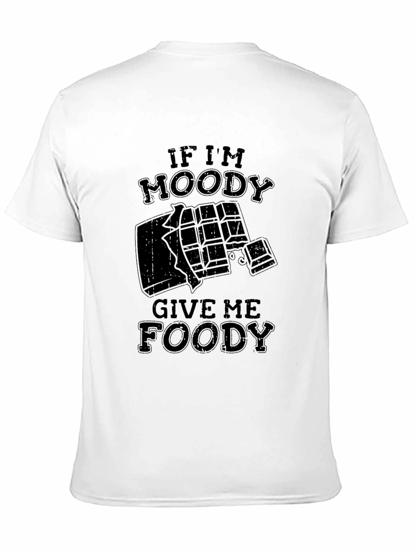 Moody Foody Black T-Shirt