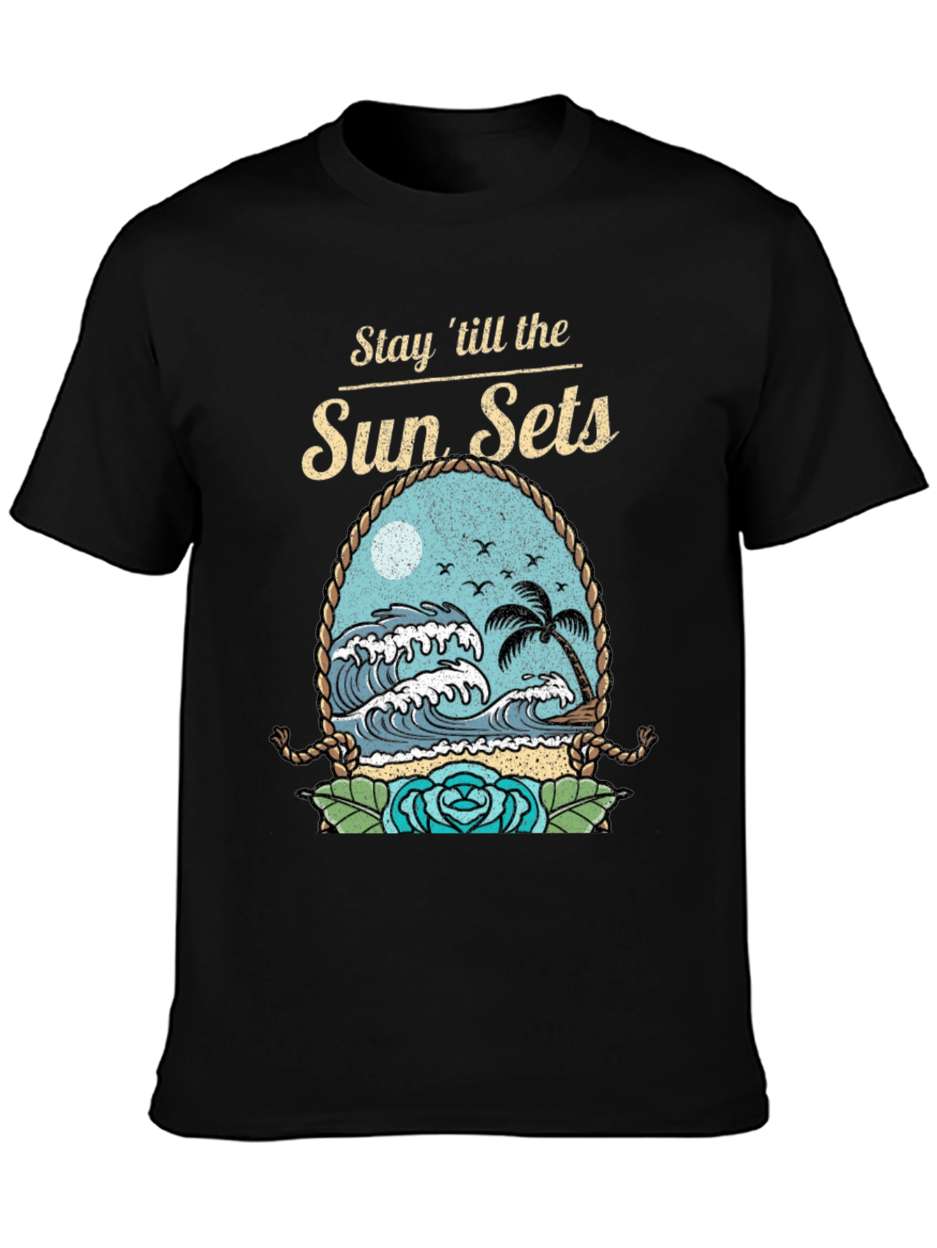 Stay till the Sun Sets Graphic T-Shirt