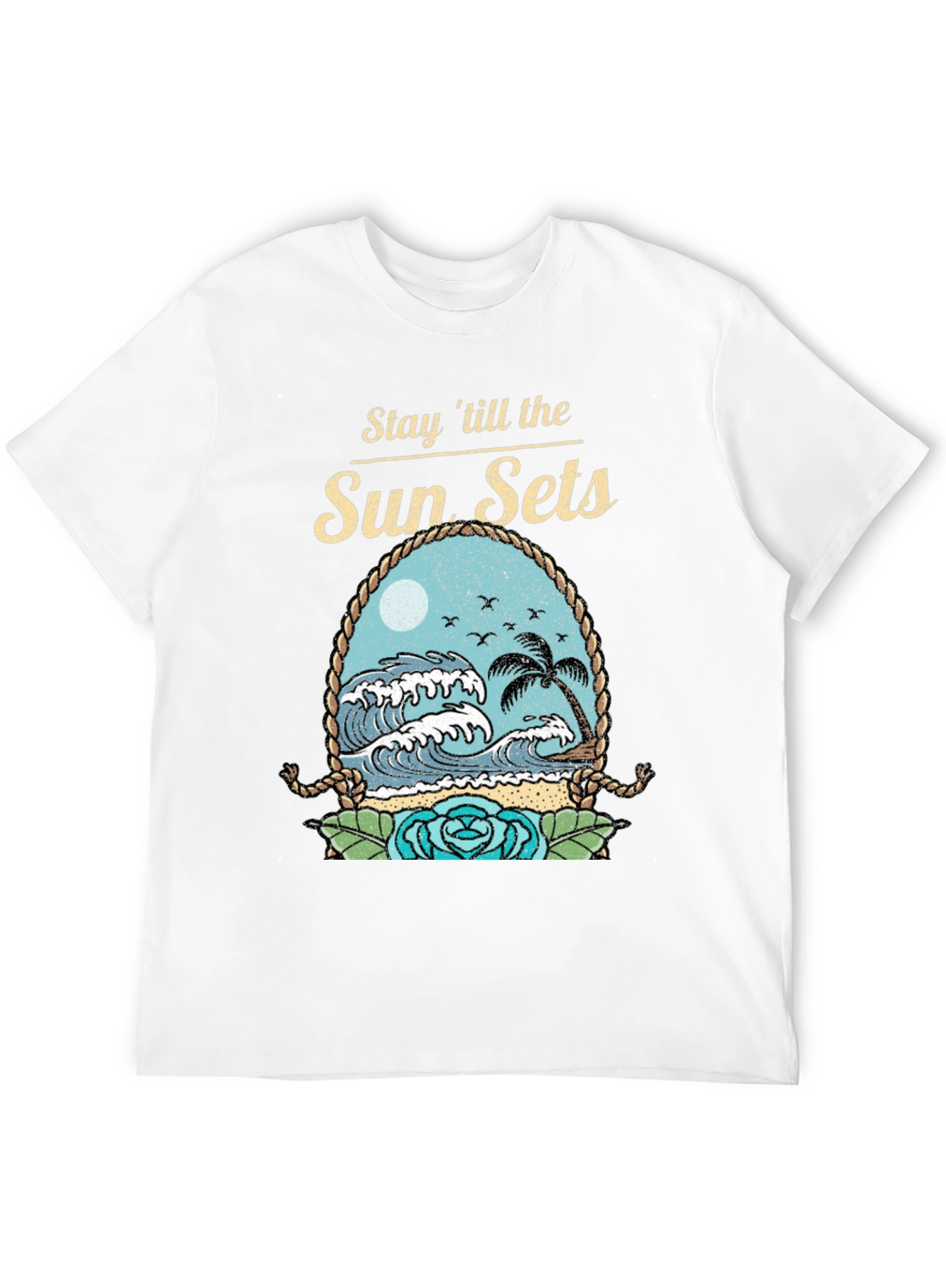 Stay till the Sun Sets Graphic T-Shirt