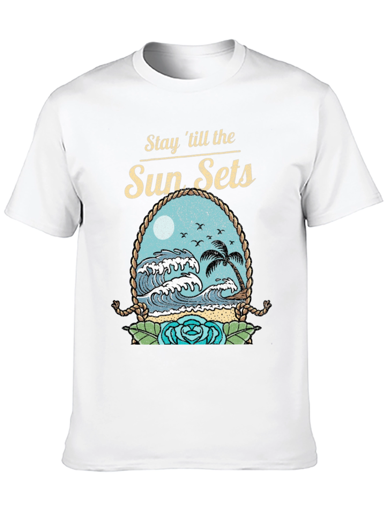 Stay till the Sun Sets Graphic T-Shirt