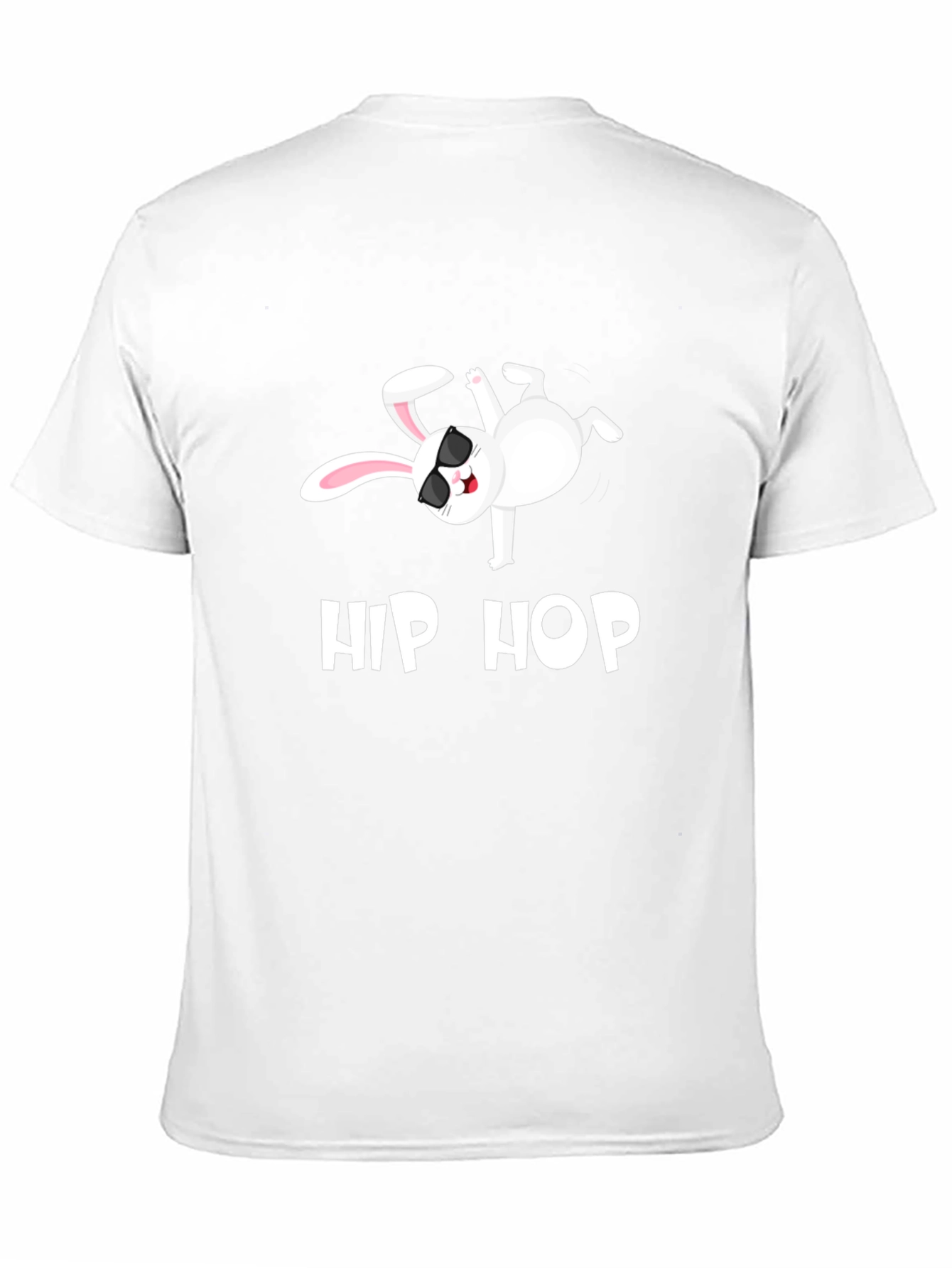 Hip Hop Bunny Graphic T-Shirt