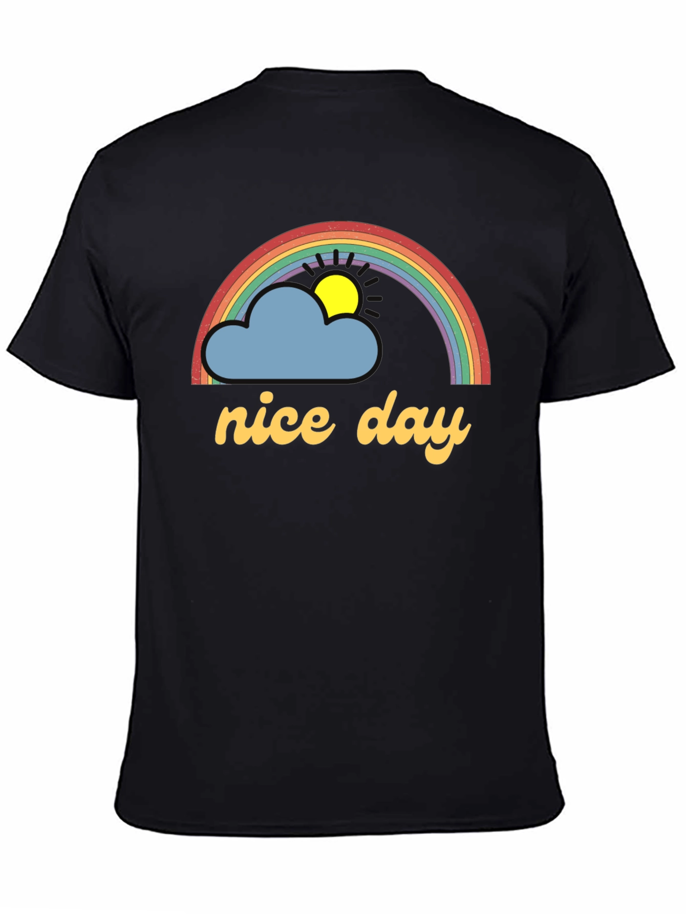 Nice Day Rainbow Cloud T-Shirt