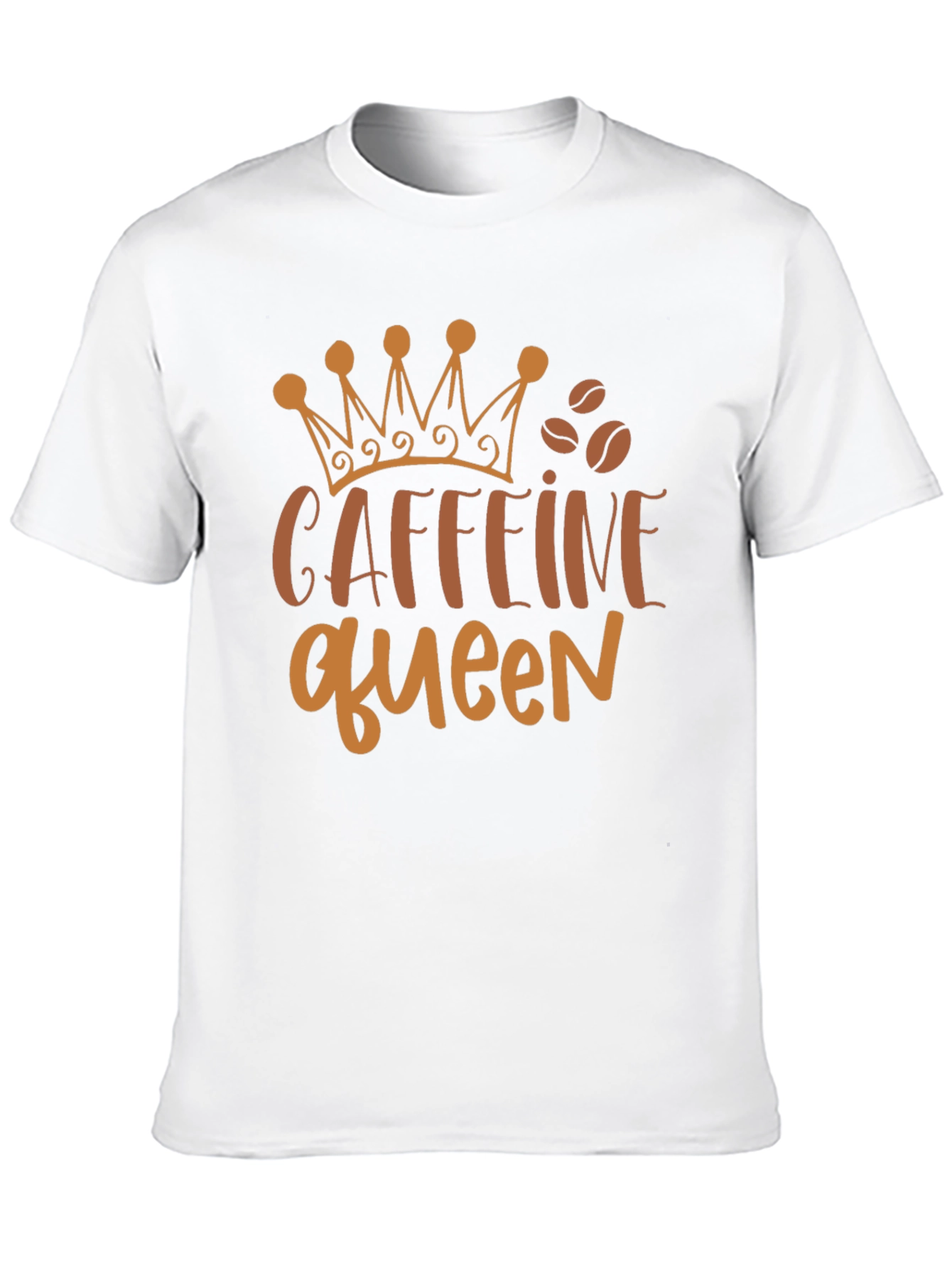 Caffeine Queen Black Graphic Tee