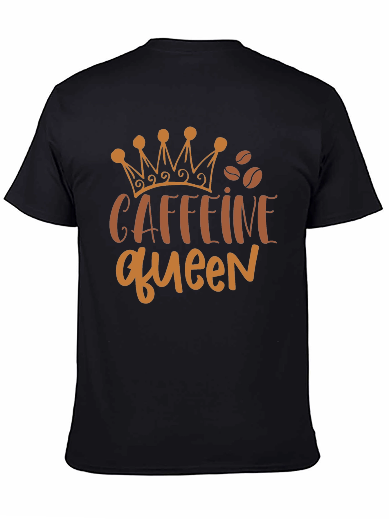 Caffeine Queen Black Graphic Tee