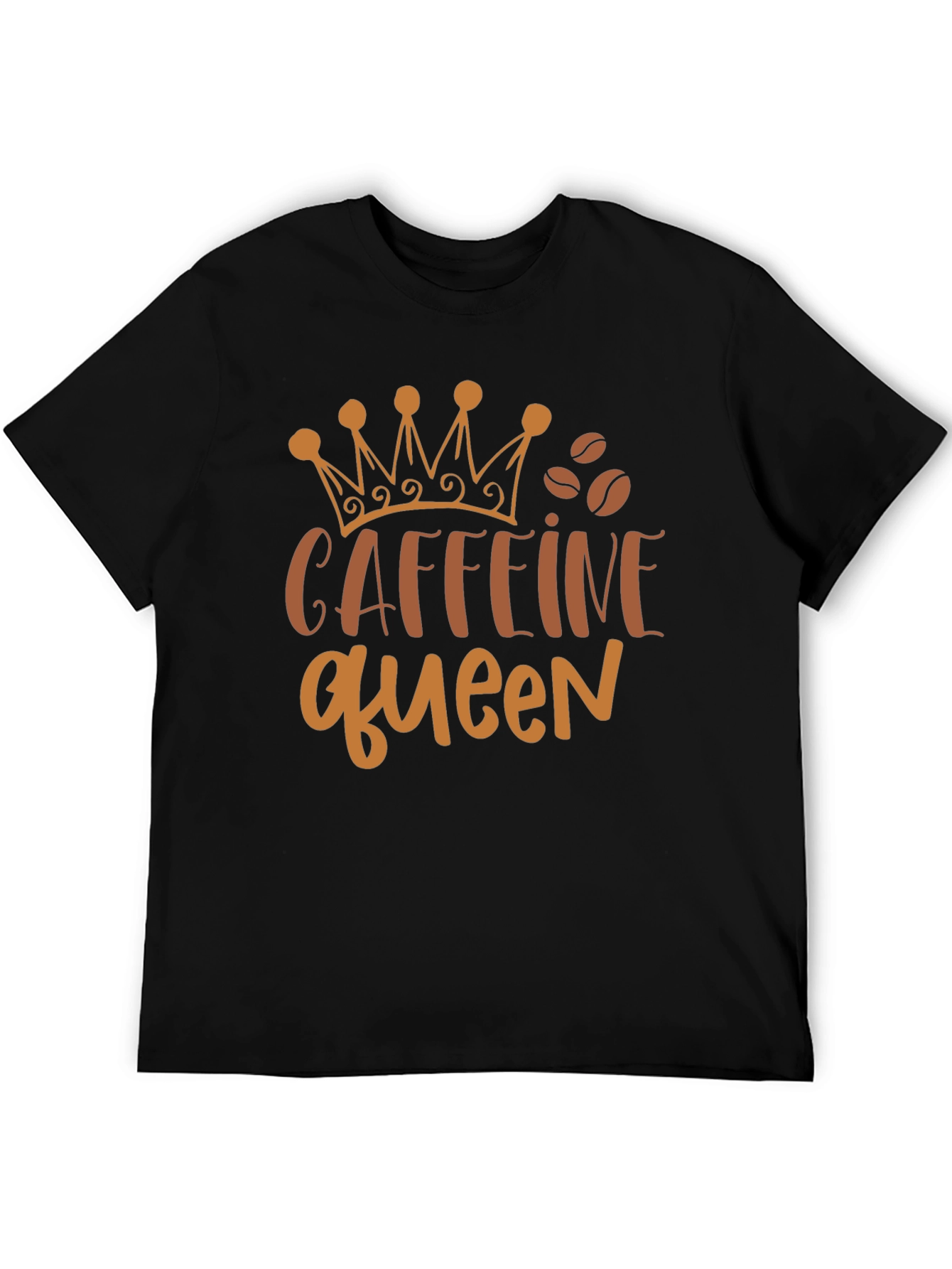 Caffeine Queen Black Graphic Tee