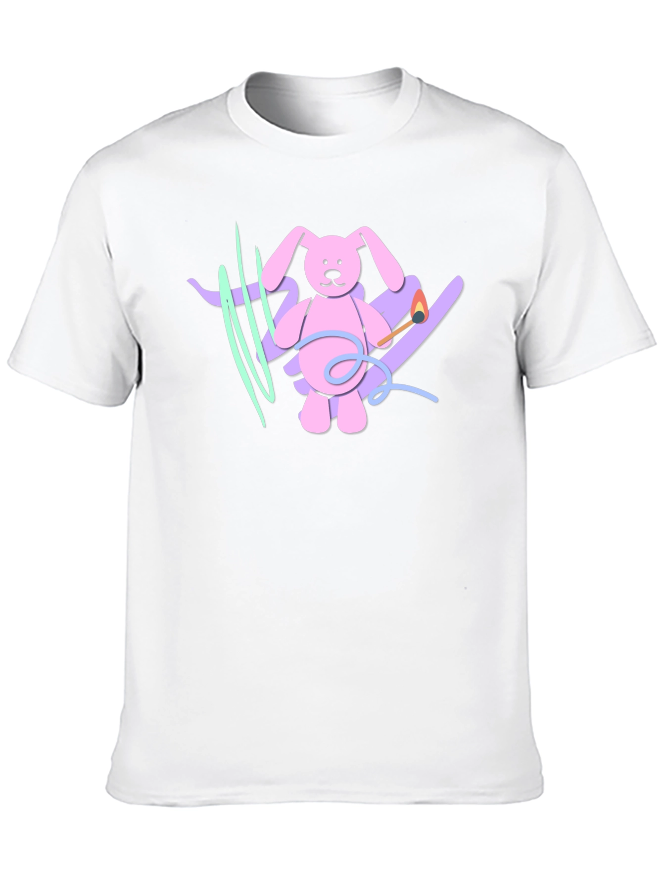Playful Bunny Graphic Tee