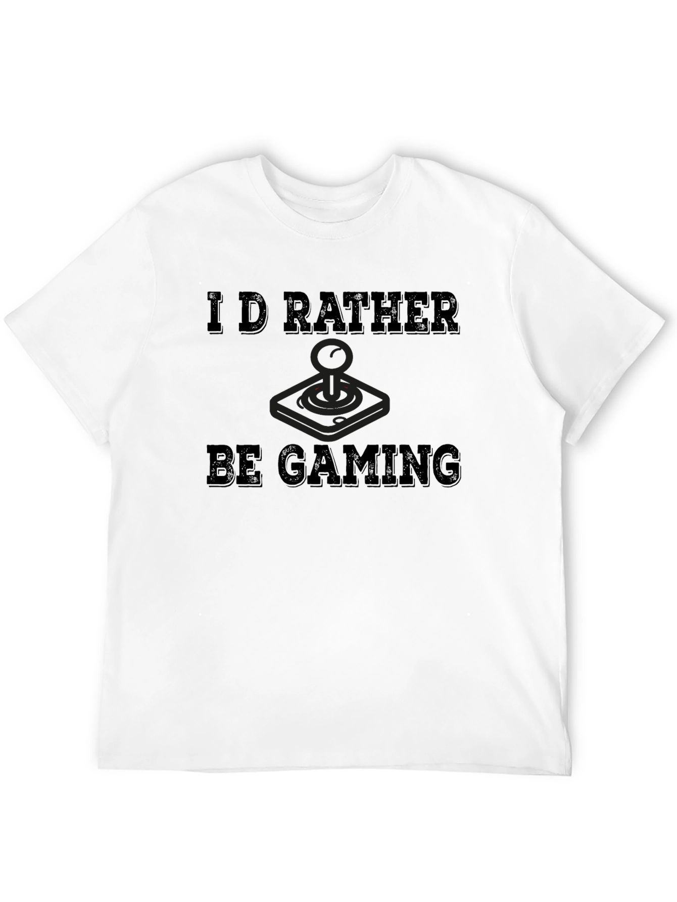 Id Rather Be Gaming T-Shirt - Black