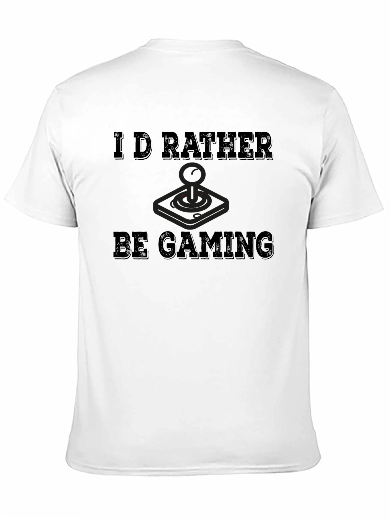 Id Rather Be Gaming T-Shirt - Black