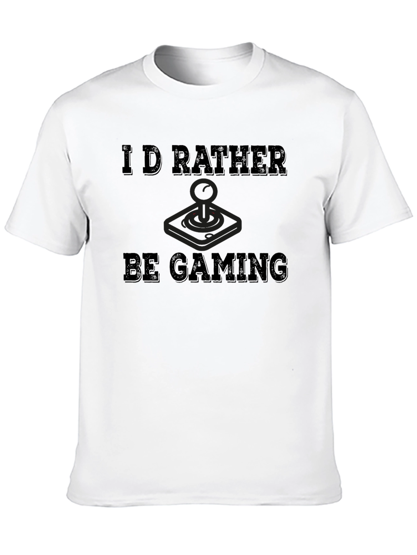 Id Rather Be Gaming T-Shirt - Black