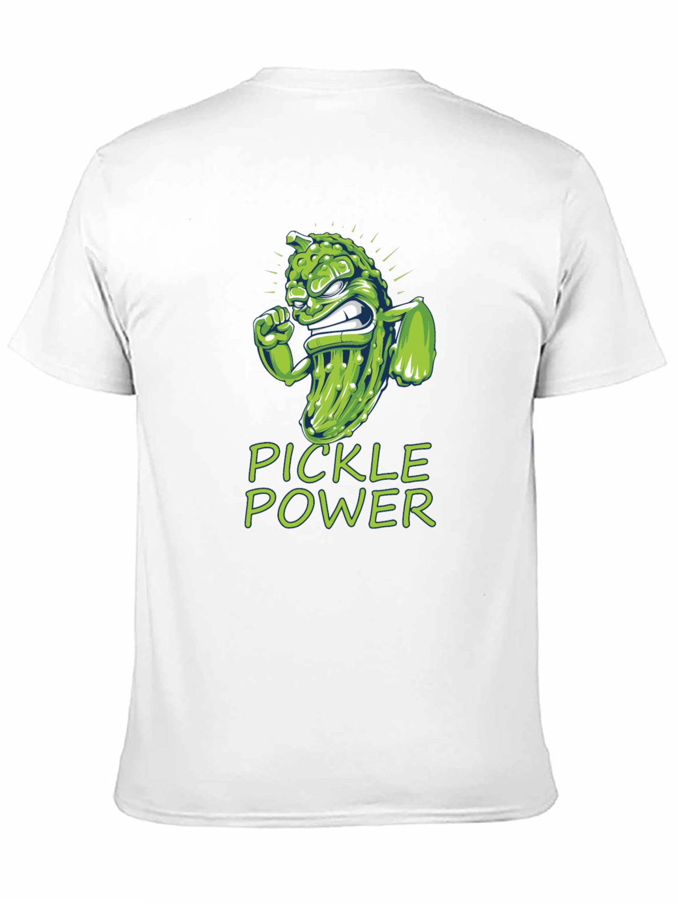 Pickle Power Graphic Tee -  Funny Foodie Shirt