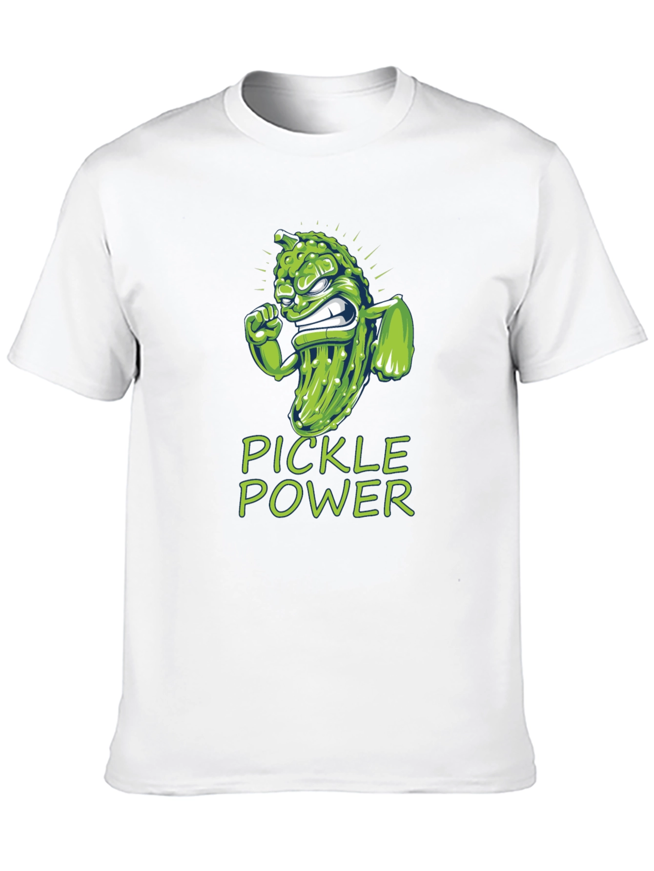 Pickle Power Graphic Tee -  Funny Foodie Shirt