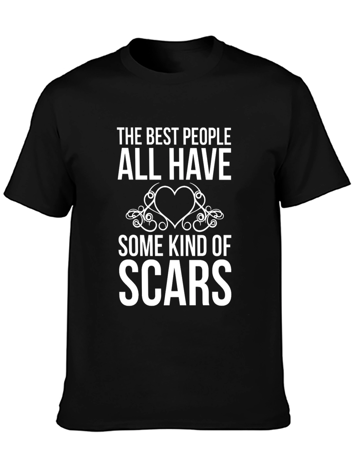 The Best People Have Scars Graphic Tee