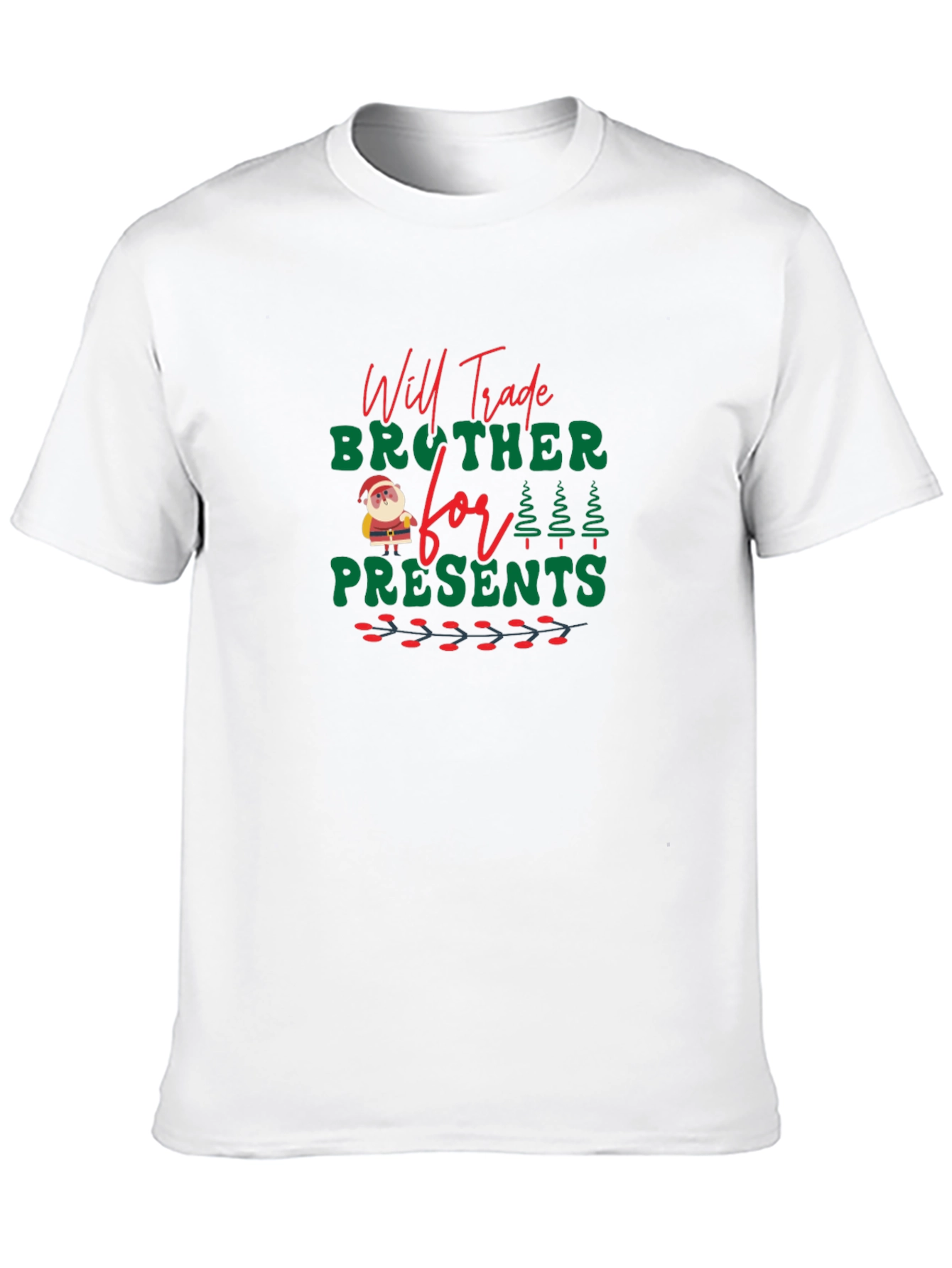 Trade Brother For Presents Christmas T-Shirt