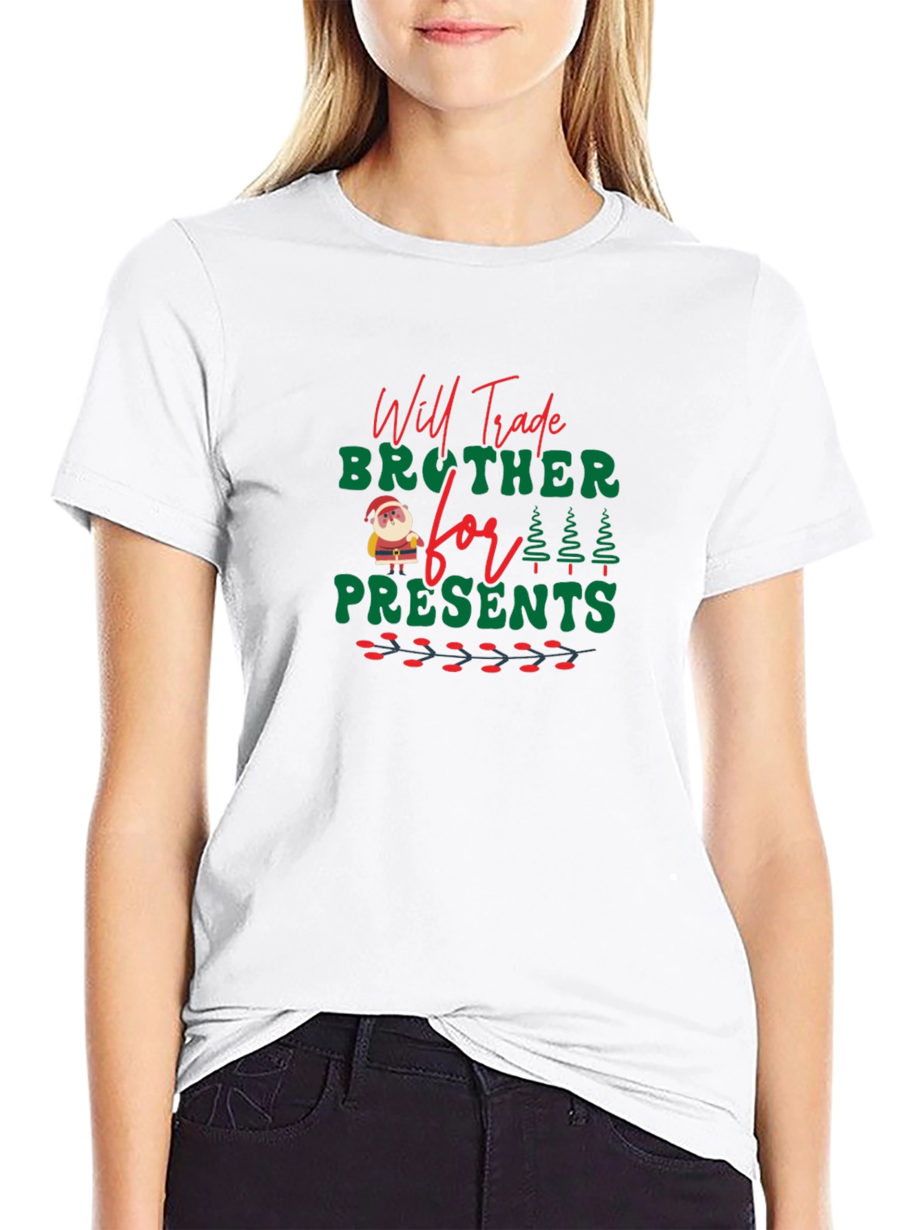 Trade Brother For Presents Christmas T-Shirt