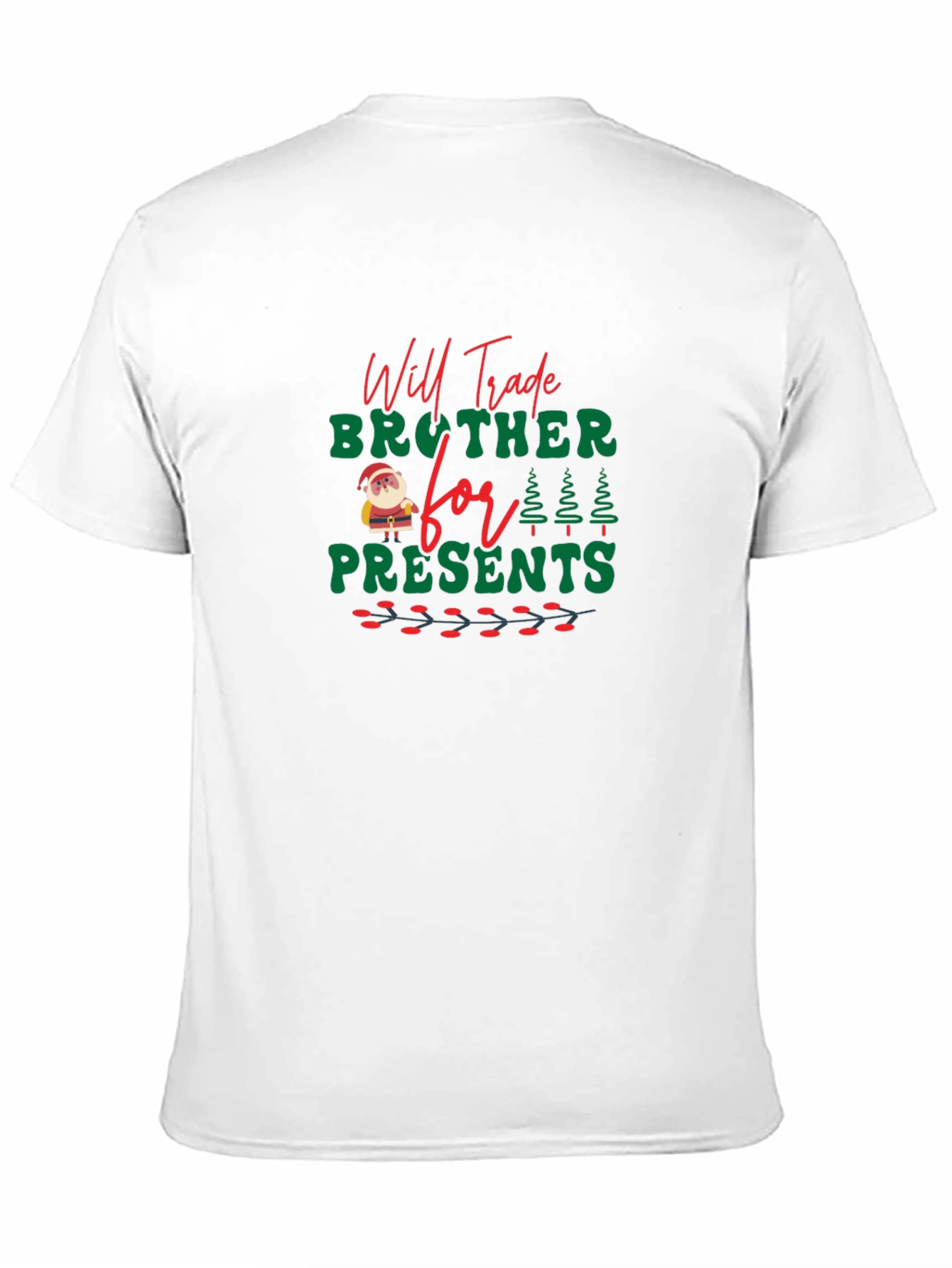 Trade Brother For Presents Christmas T-Shirt