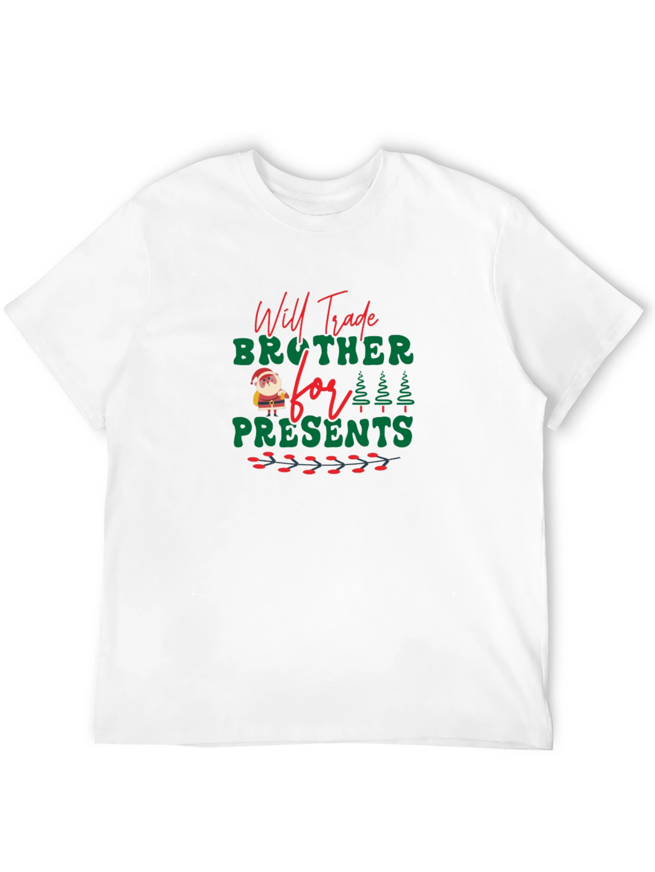 Trade Brother For Presents Christmas T-Shirt